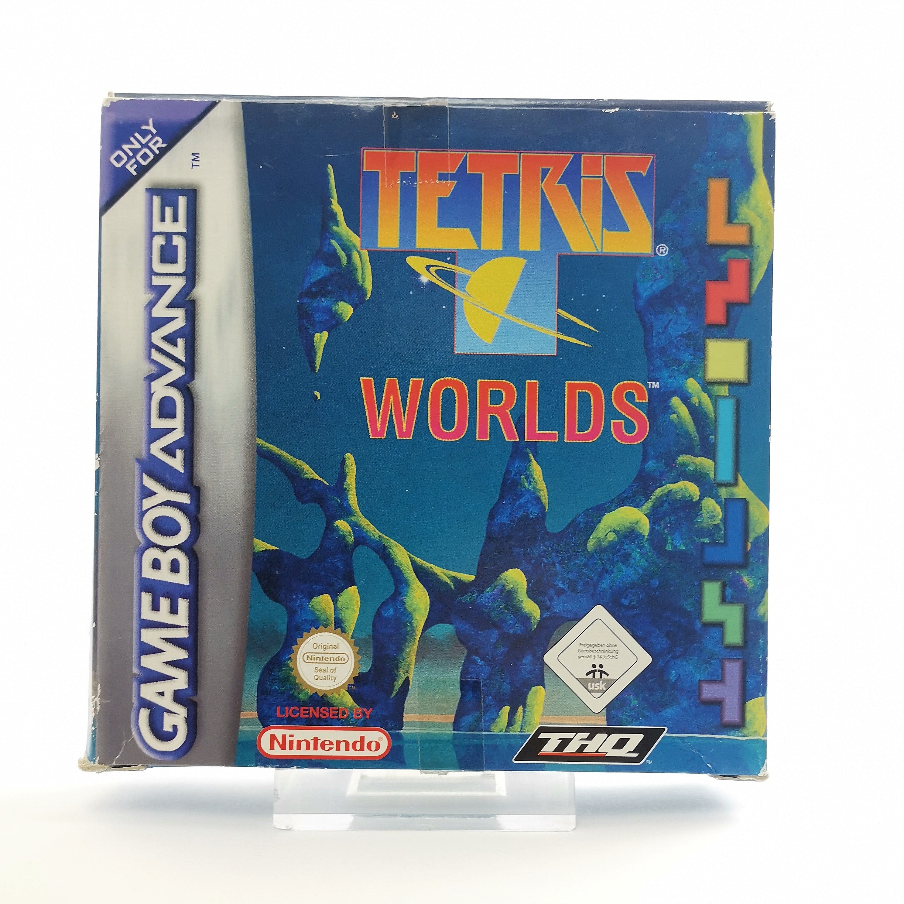 Game Boy Advance Spiel – Tetris Worlds OVP PAL