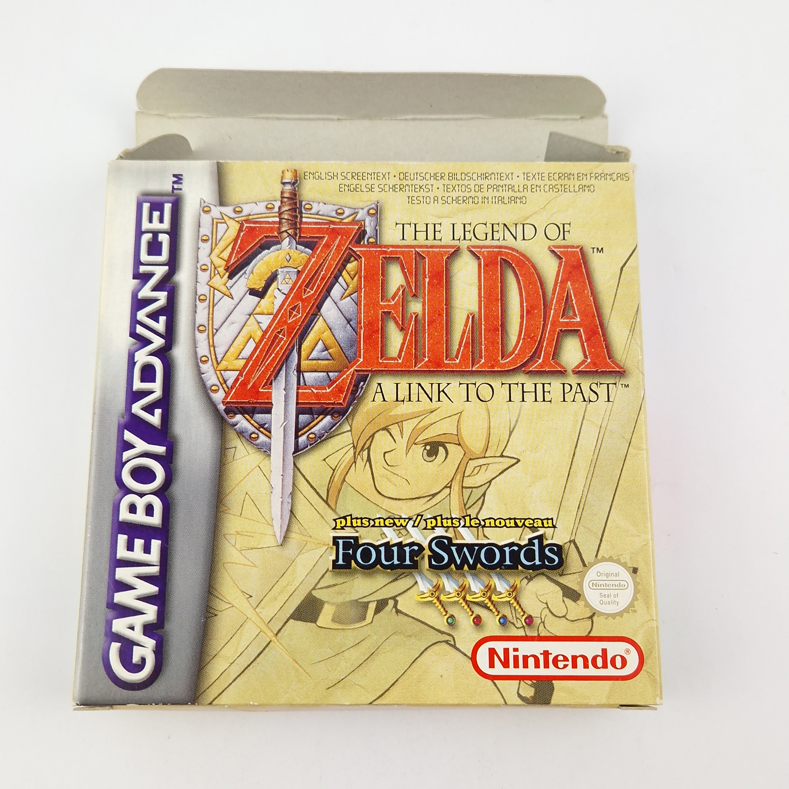 Nintendo Game Boy Advance Spiel – Zelda Link to the Past OVP