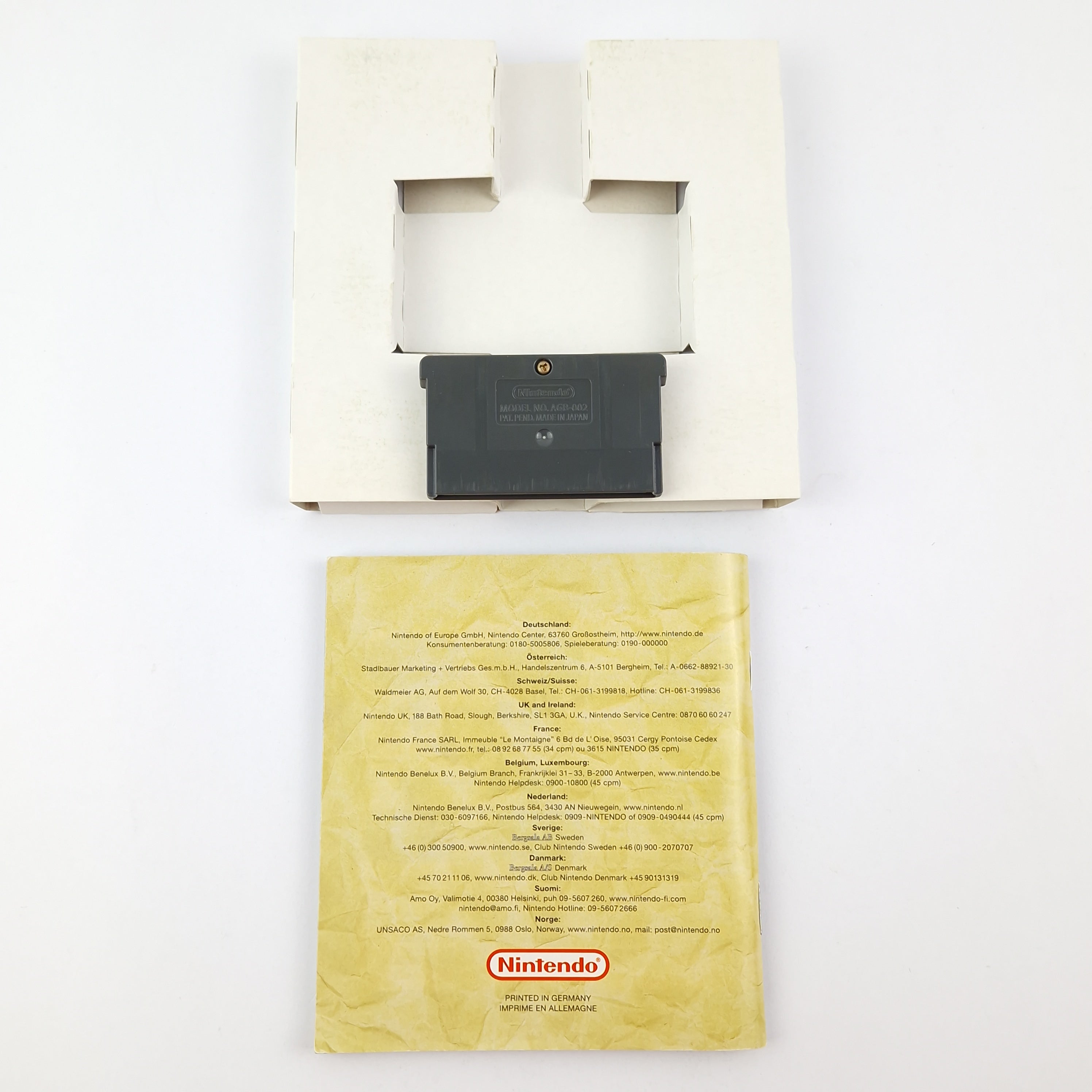 Nintendo Game Boy Advance Spiel – Zelda Link to the Past OVP