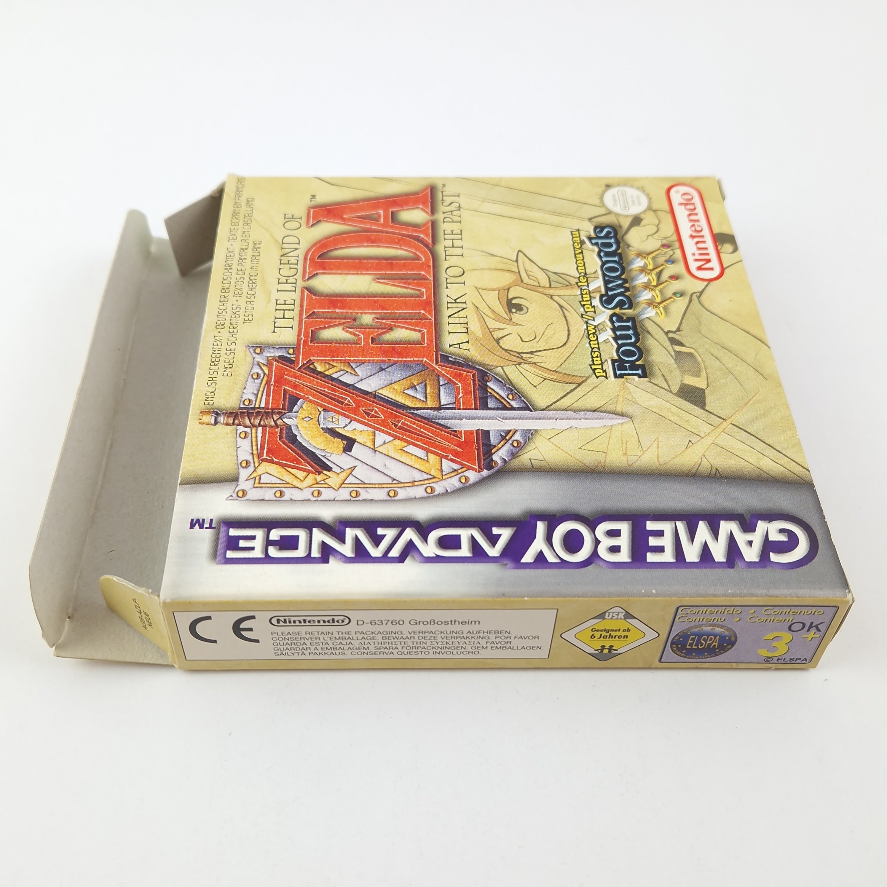 Nintendo Game Boy Advance Spiel – Zelda Link to the Past OVP