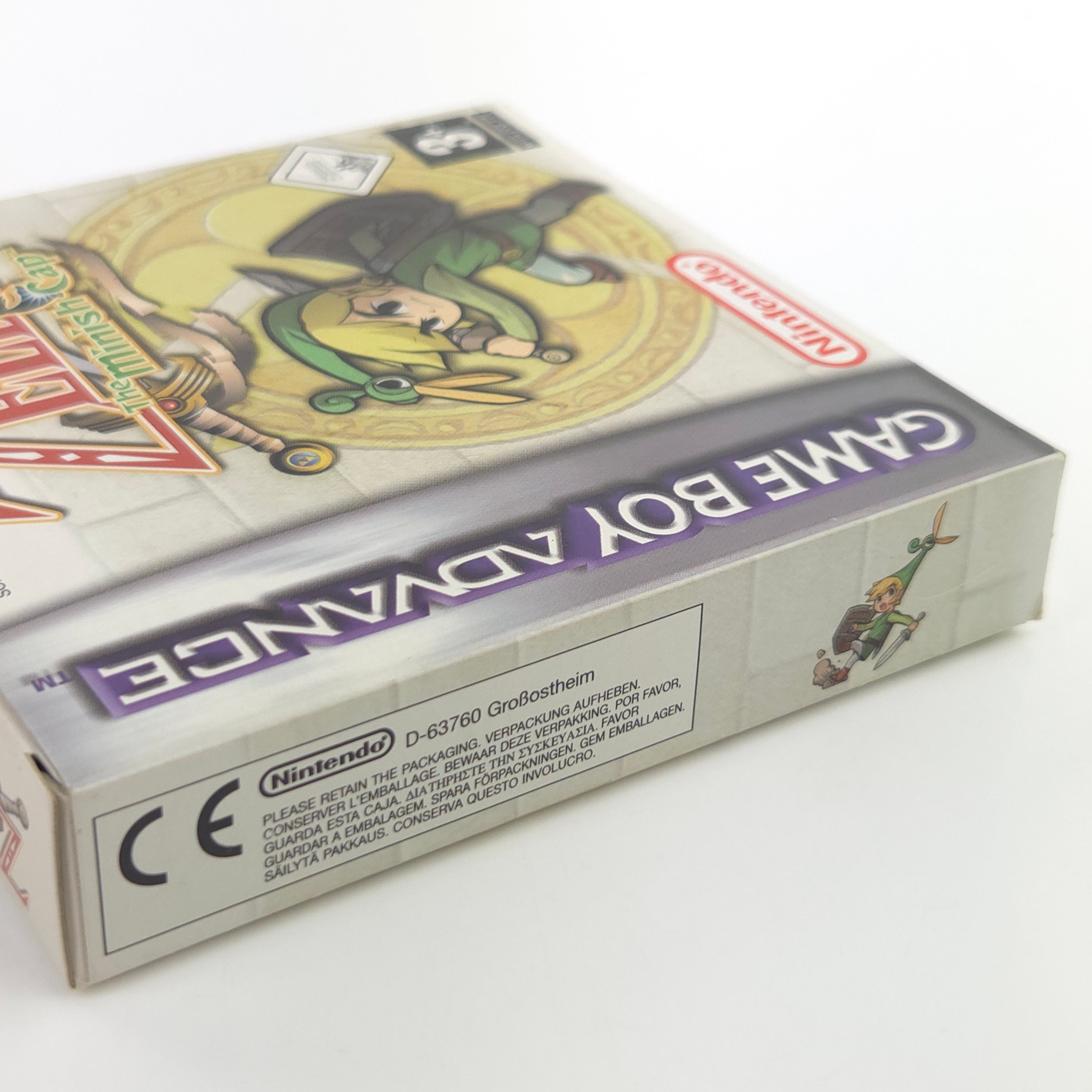 Game Boy Advance Spiel – The Legend of Zelda Minish Cap OVP