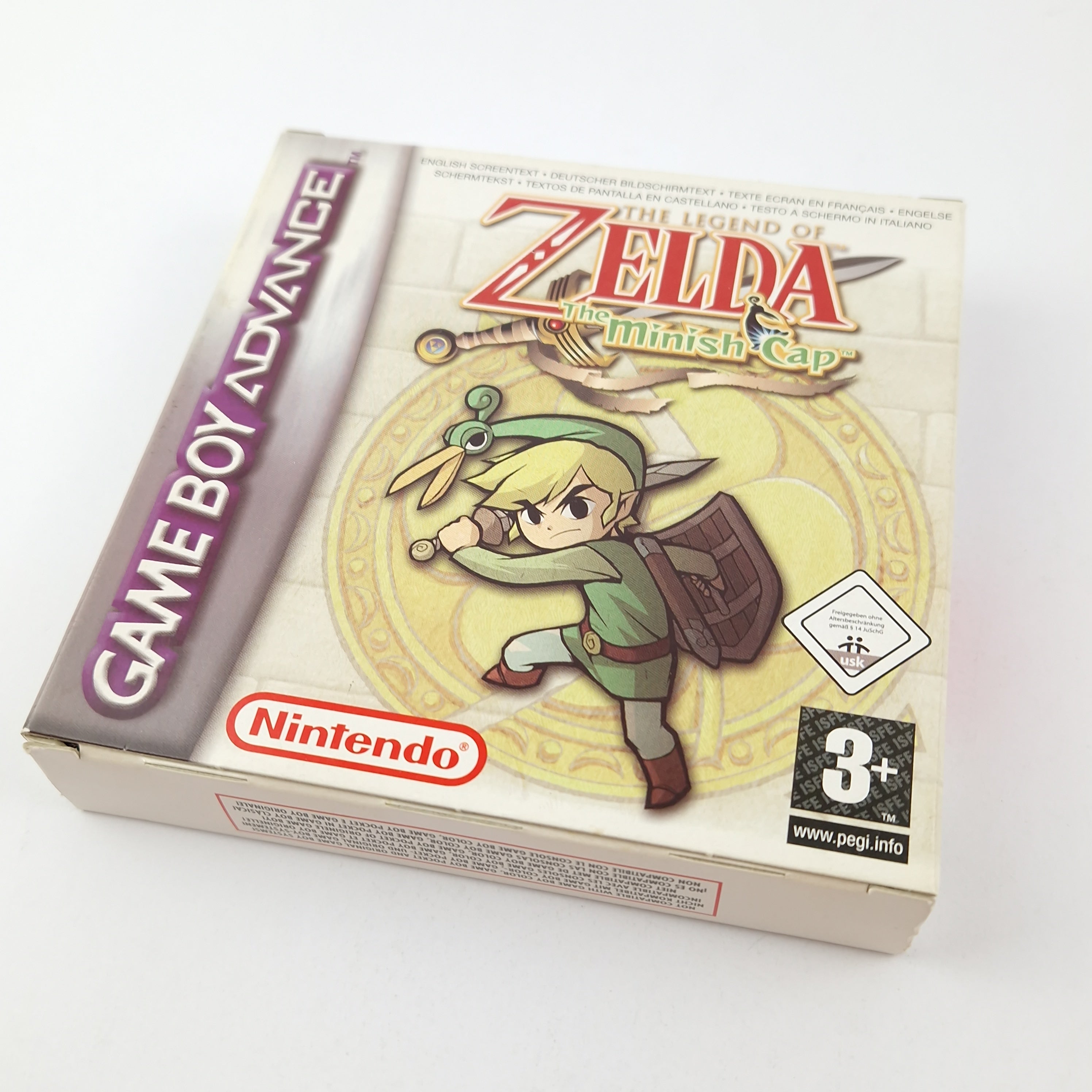 Game Boy Advance Spiel – The Legend of Zelda Minish Cap OVP