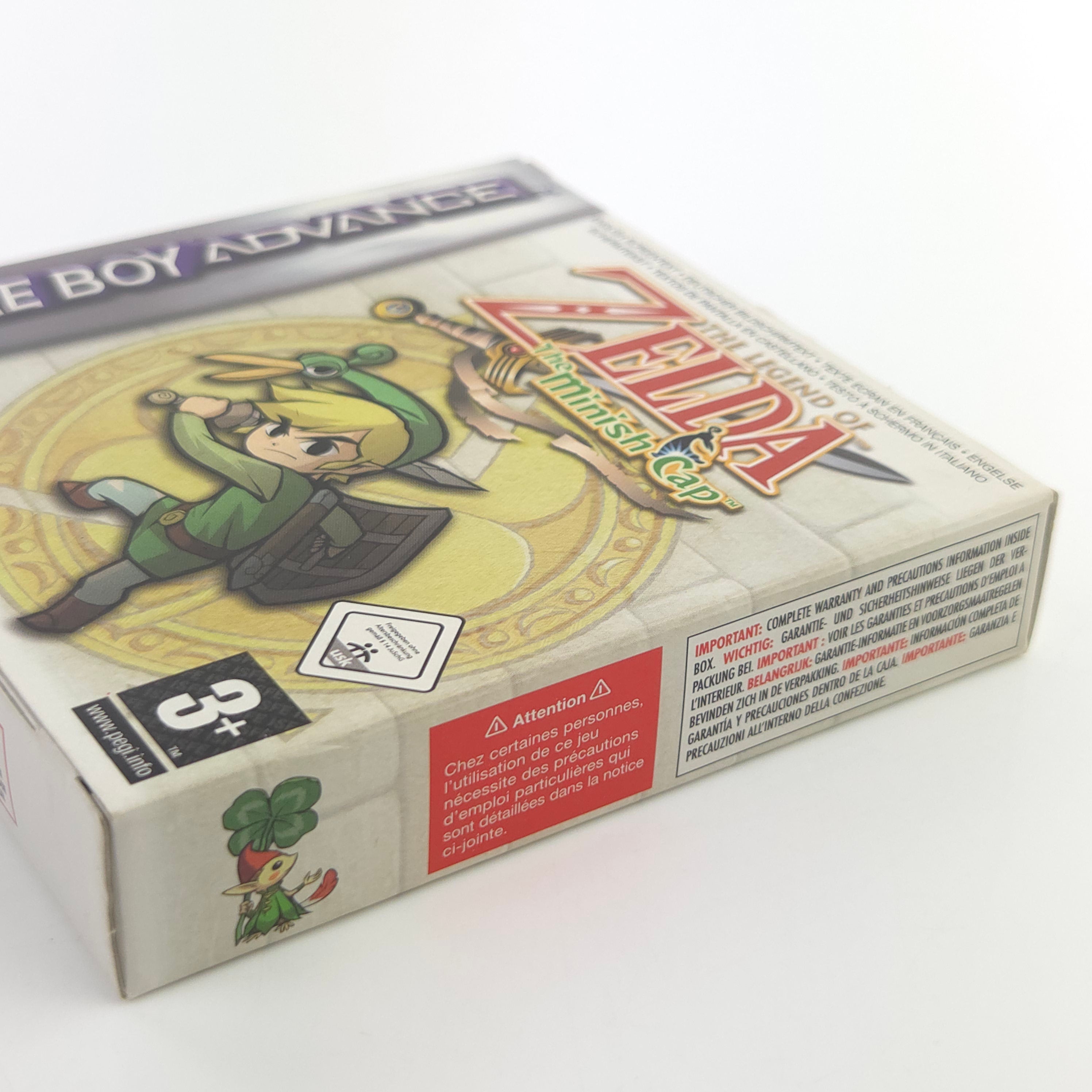 Game Boy Advance Spiel – The Legend of Zelda Minish Cap OVP
