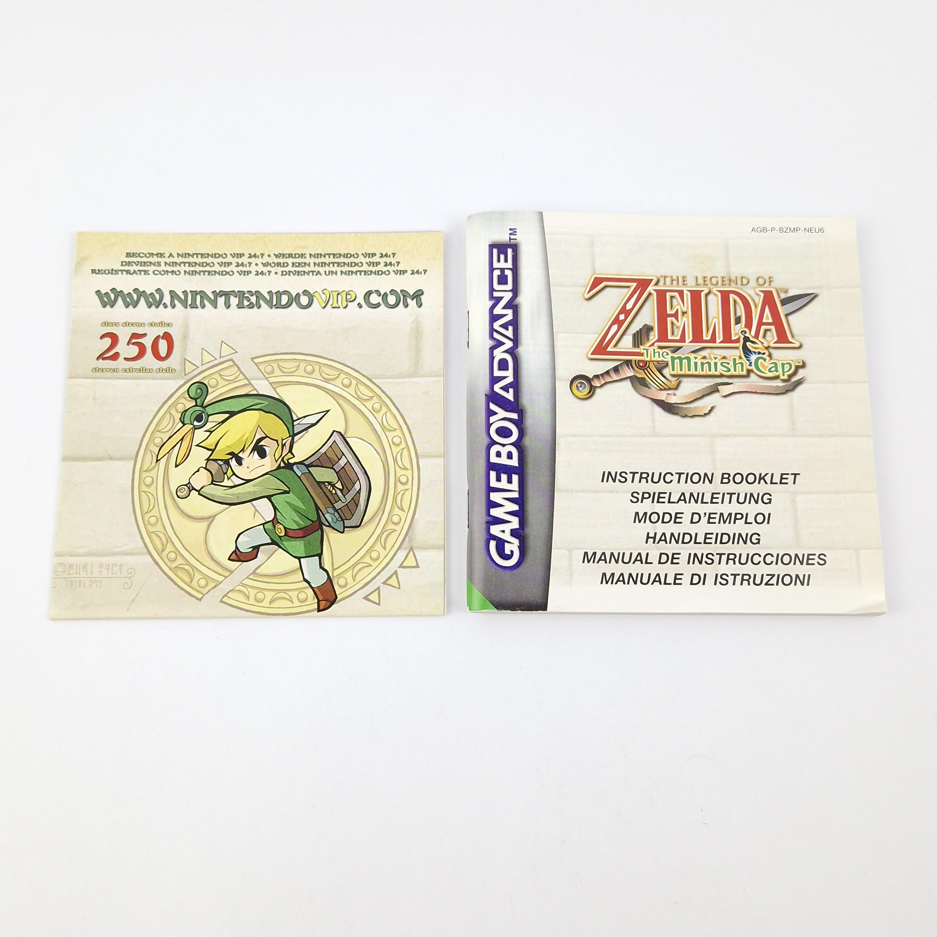 Game Boy Advance Spiel – The Legend of Zelda Minish Cap OVP