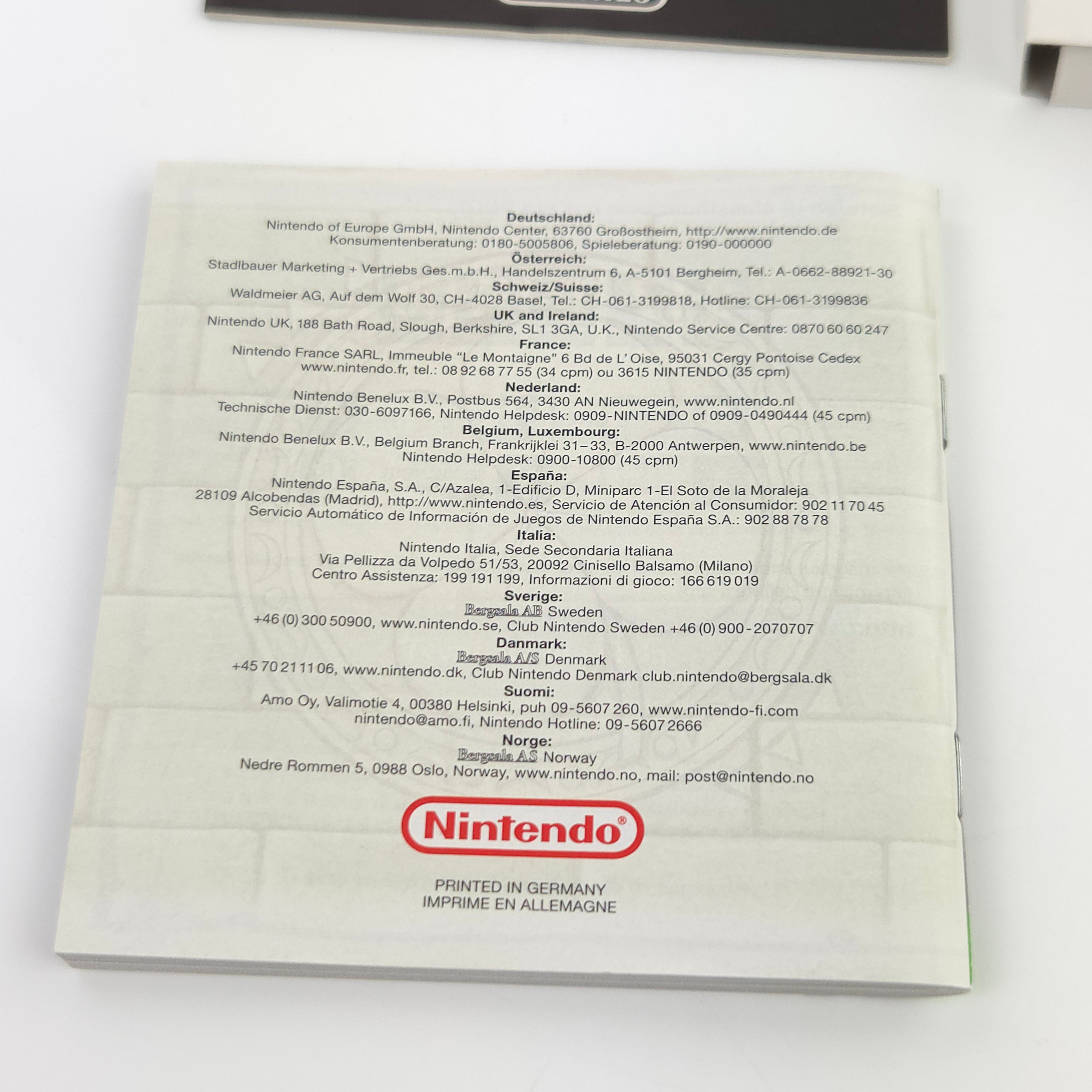 Game Boy Advance Spiel – The Legend of Zelda Minish Cap OVP