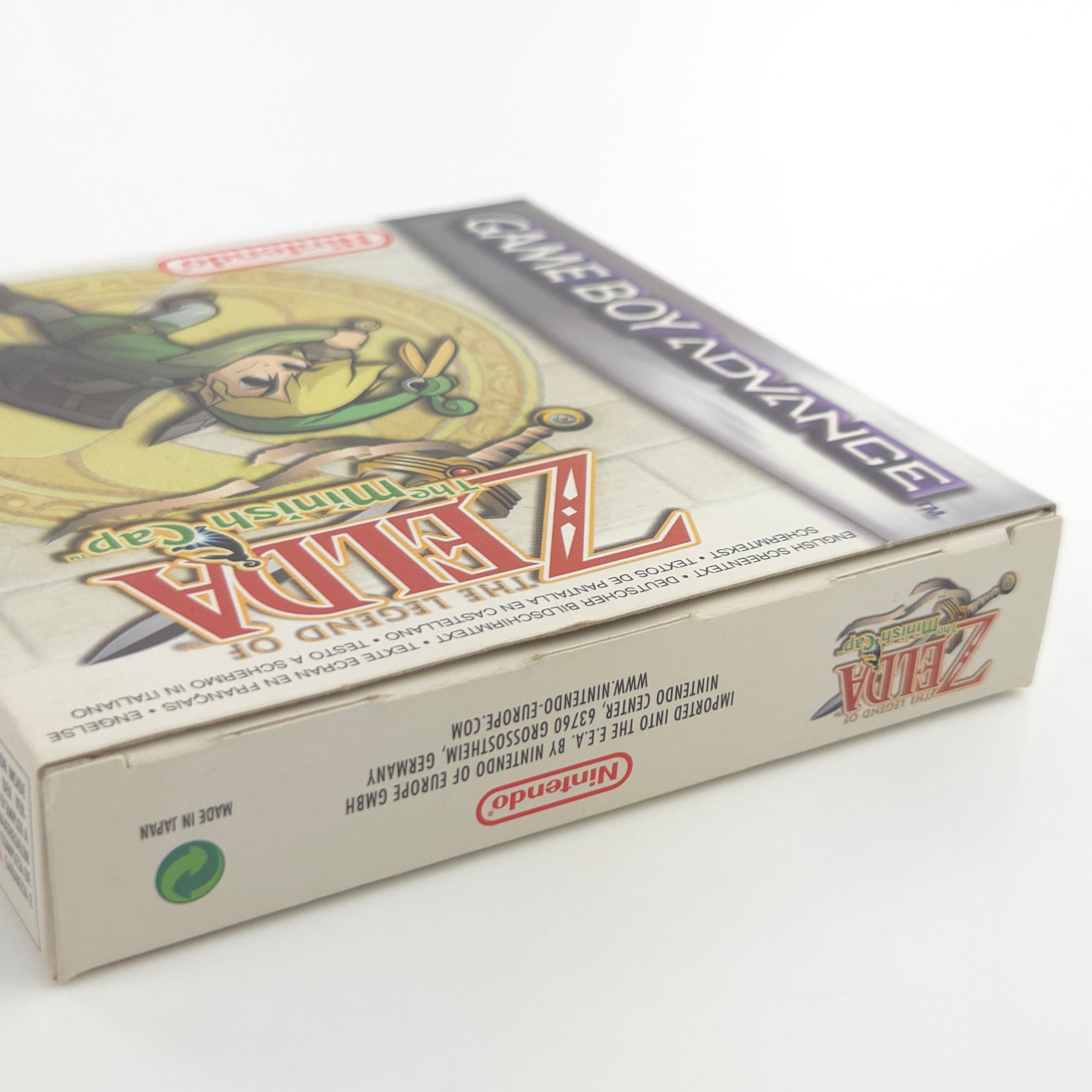 Game Boy Advance Spiel – The Legend of Zelda Minish Cap OVP