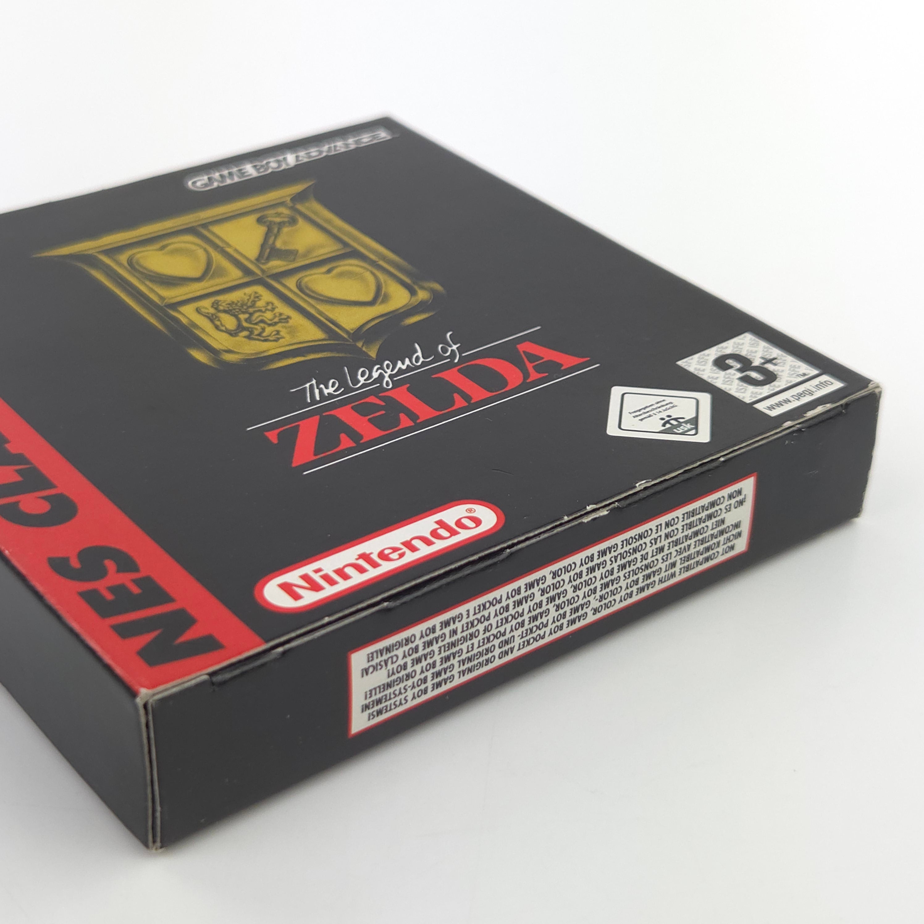 Game Boy Advance Spiel – The Legend of Zelda NES Classics OVP PAL