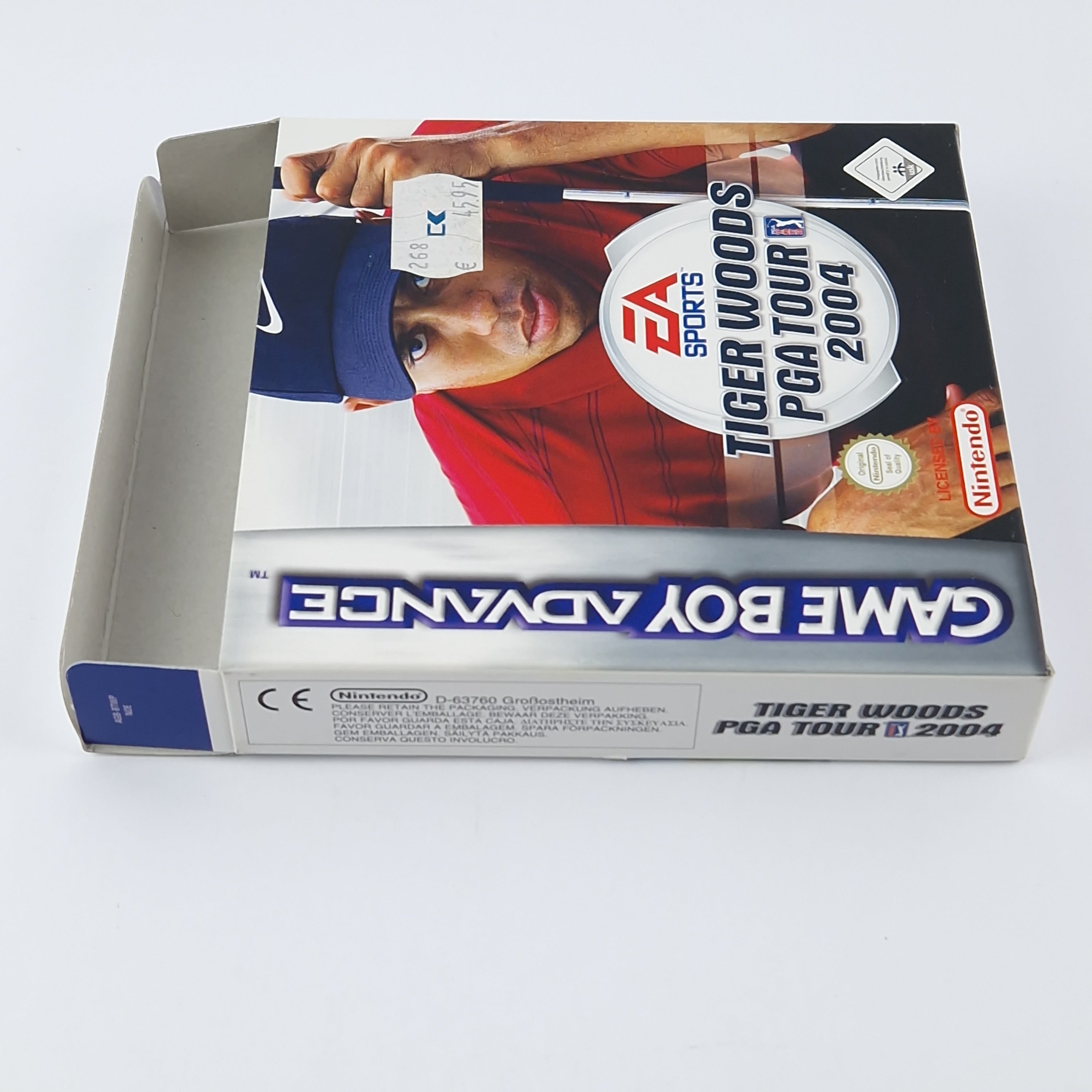 Game Boy Advance Spiel – Tiger Woods PGA Tour 2004 OVP