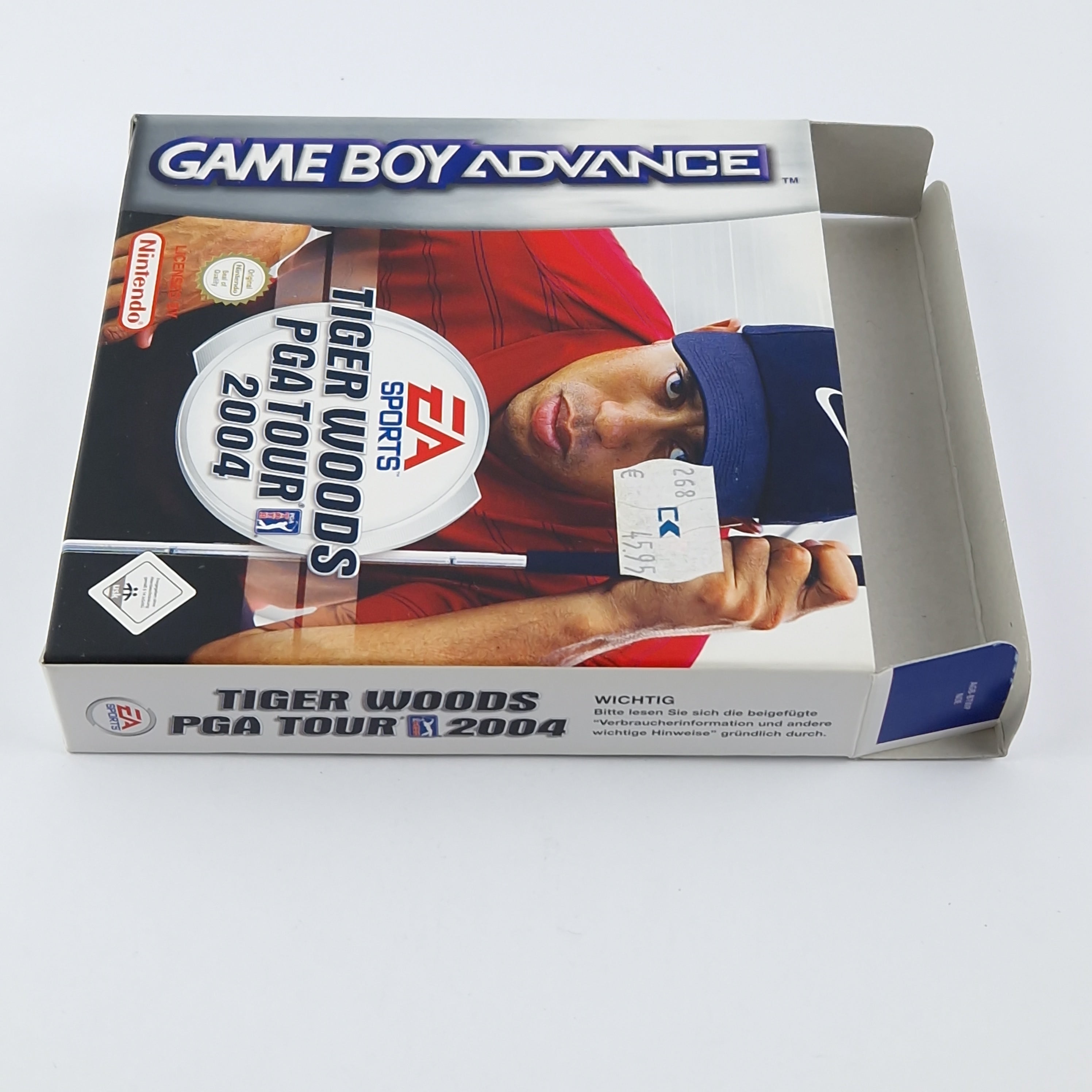 Game Boy Advance Spiel – Tiger Woods PGA Tour 2004 OVP