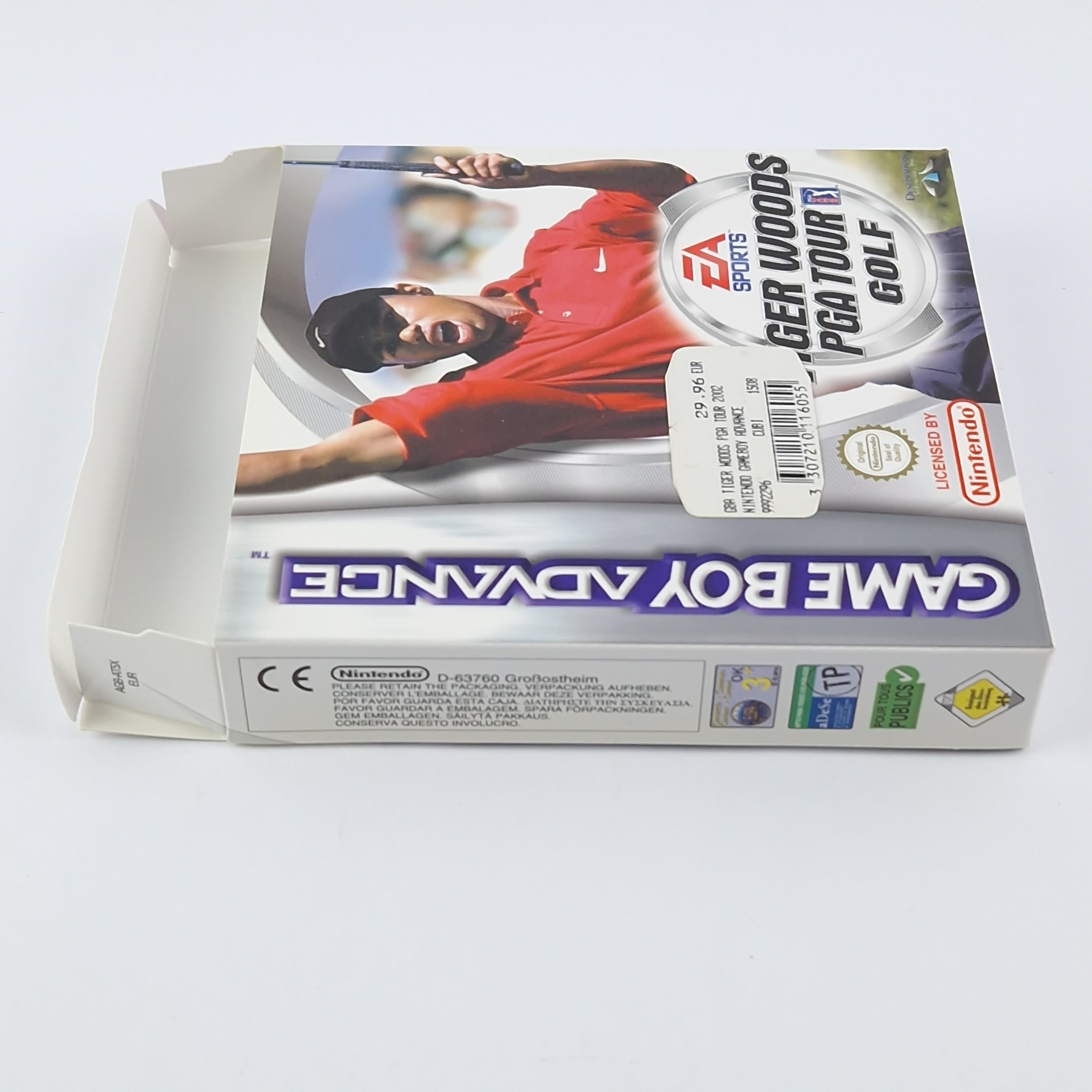 Game Boy Advance Spiel – Tiger Woods PGA Tour Golf OVP