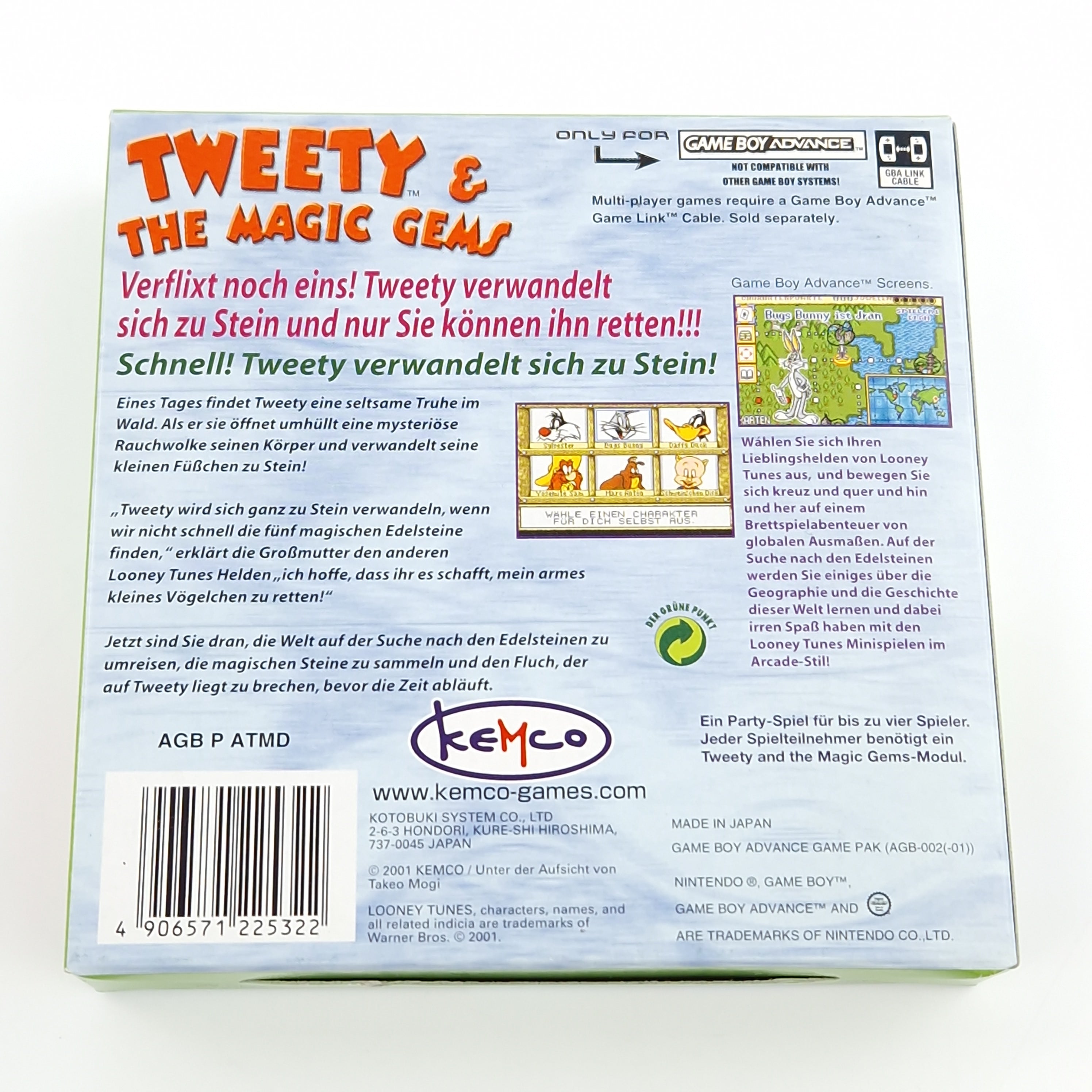 Game Boy Advance Spiel – Tweety The Magic Gems (OVP PAL)