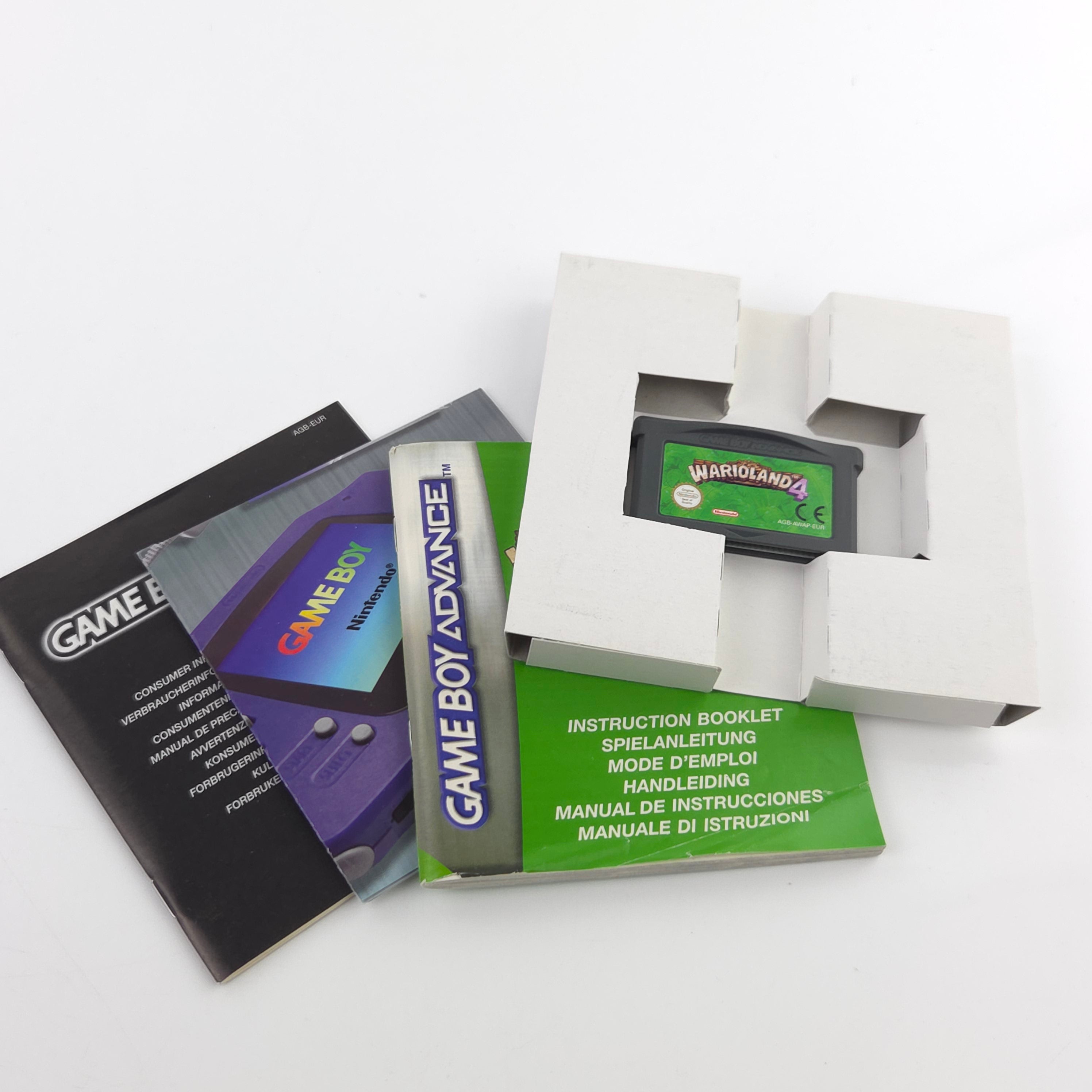Game Boy Advance Spiel – Wario Land 4 (OVP PAL)