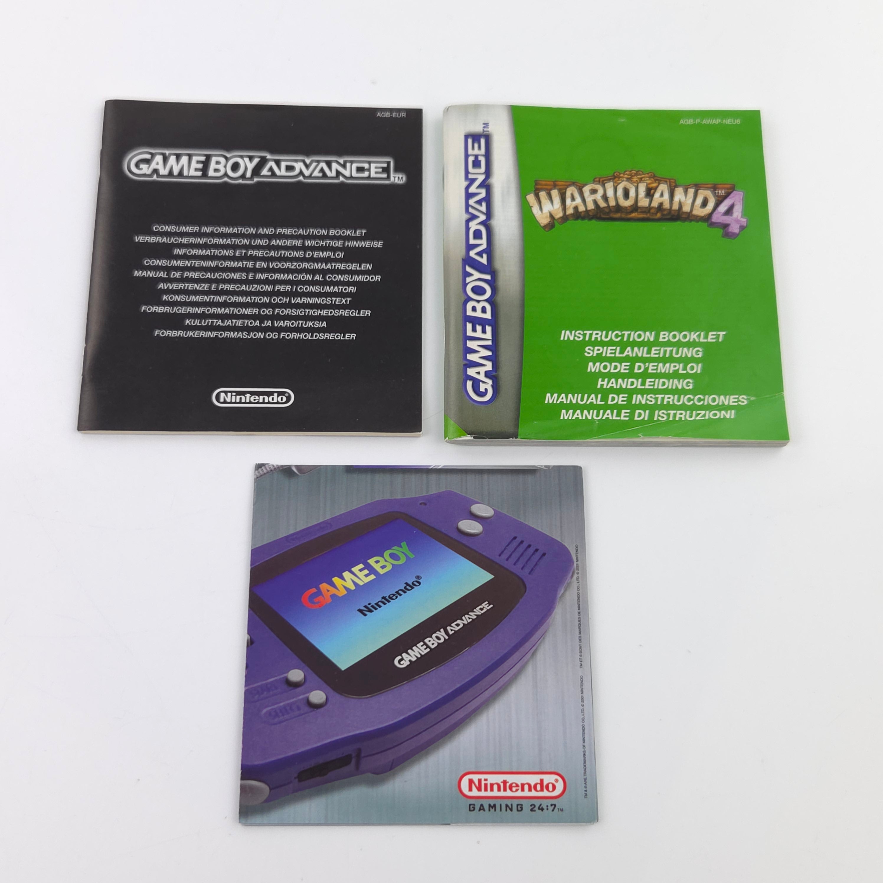 Game Boy Advance Spiel – Wario Land 4 (OVP PAL)