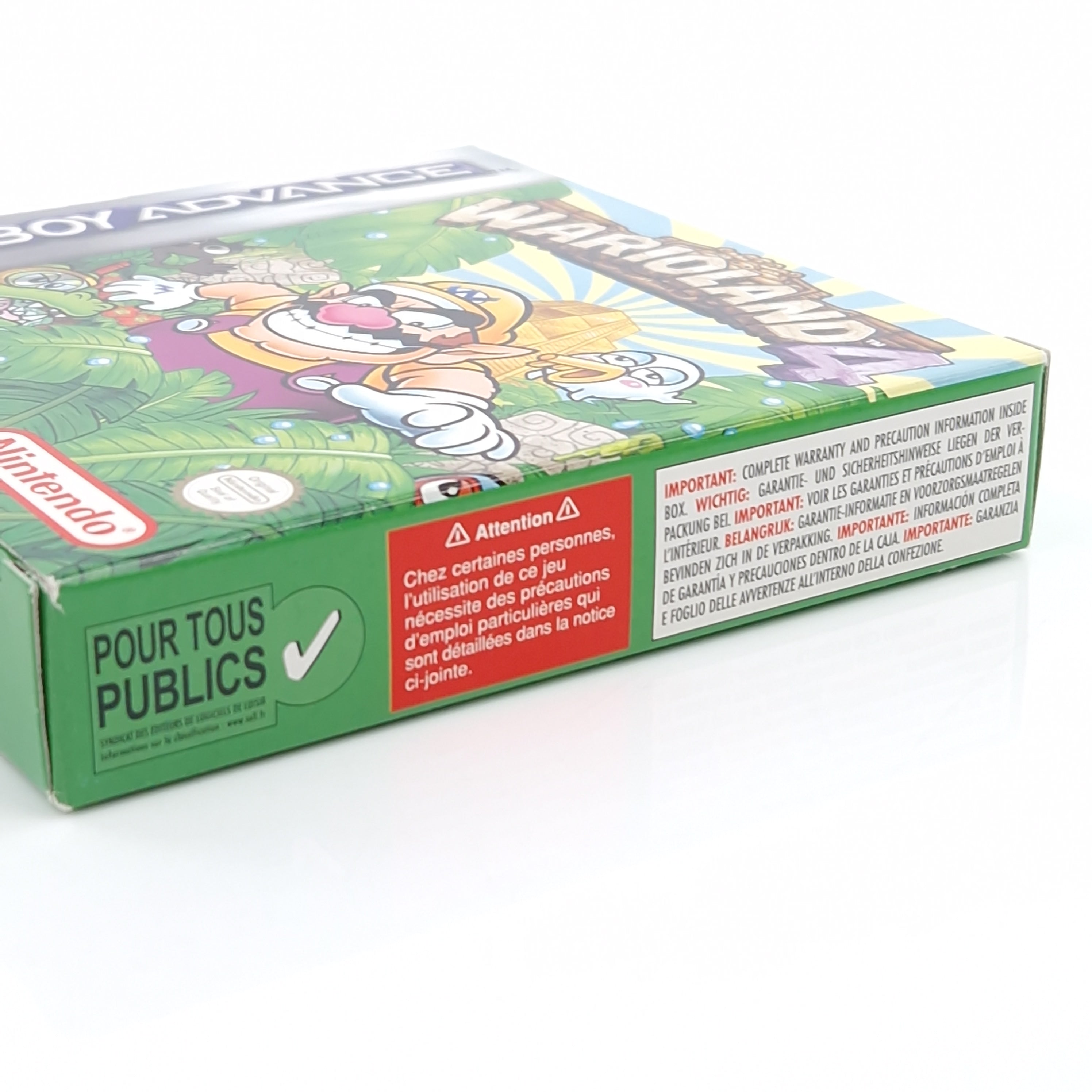 Nintendo Game Boy Advance Spiel – Warioland 4 (OVP PAL)