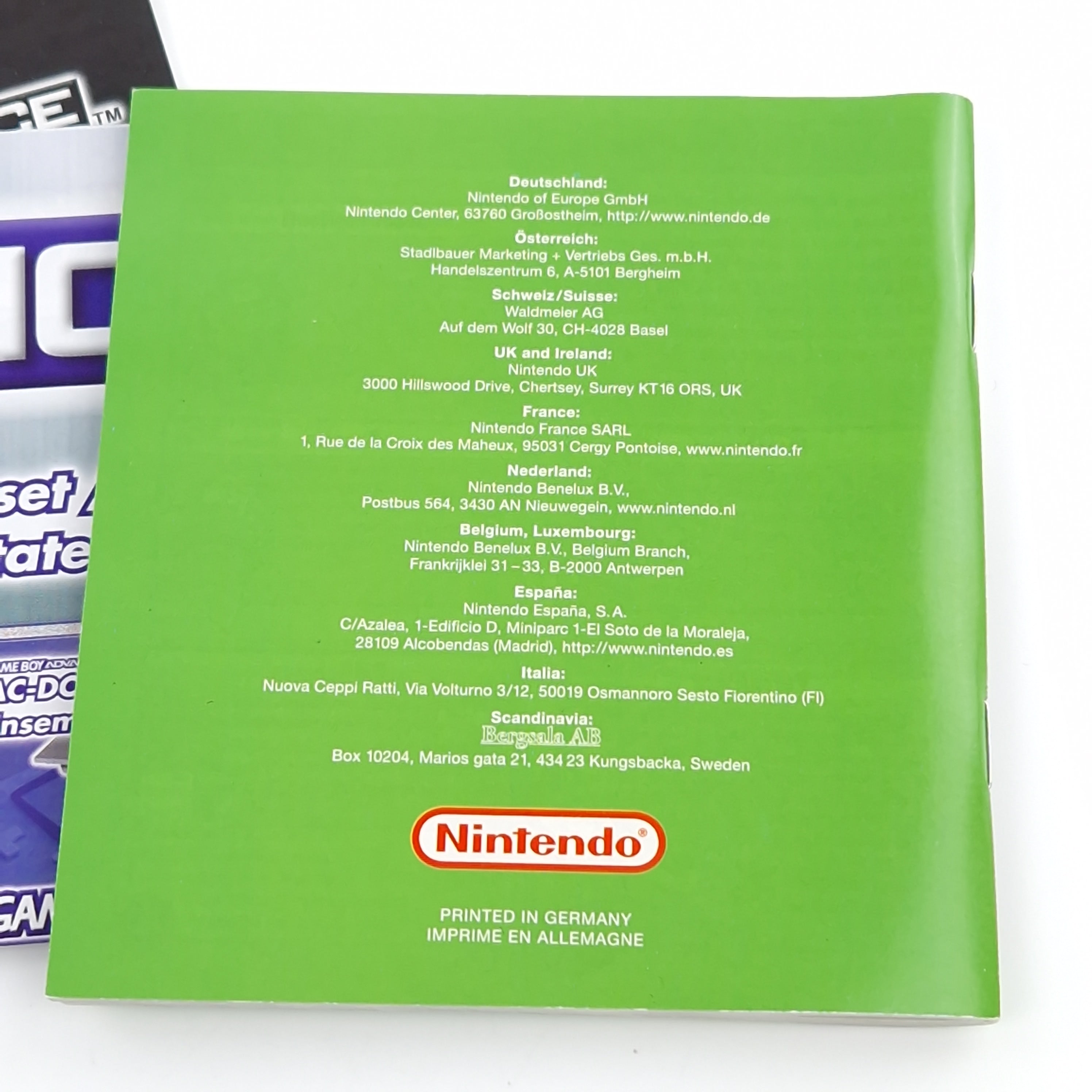 Nintendo Game Boy Advance Spiel – Warioland 4 (OVP PAL)