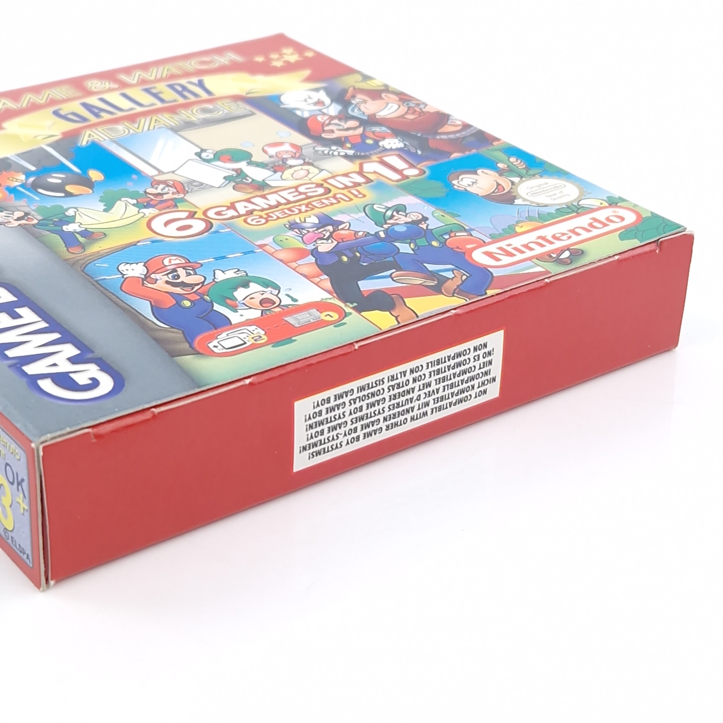 Game Boy Advance Spiel – Game & Watch Gallery 6 (OVP)
