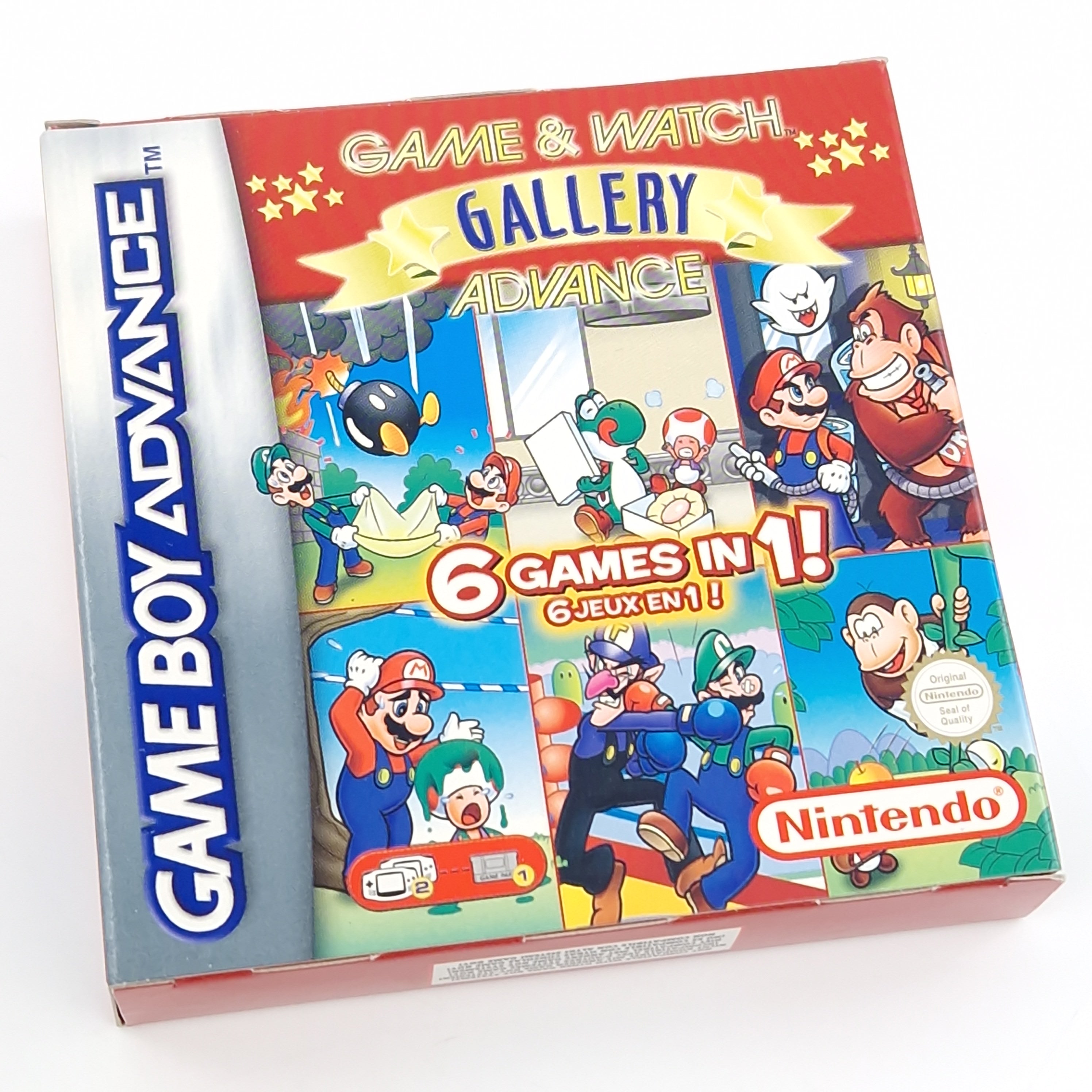 Game Boy Advance Spiel – Game & Watch Gallery 6 (OVP)