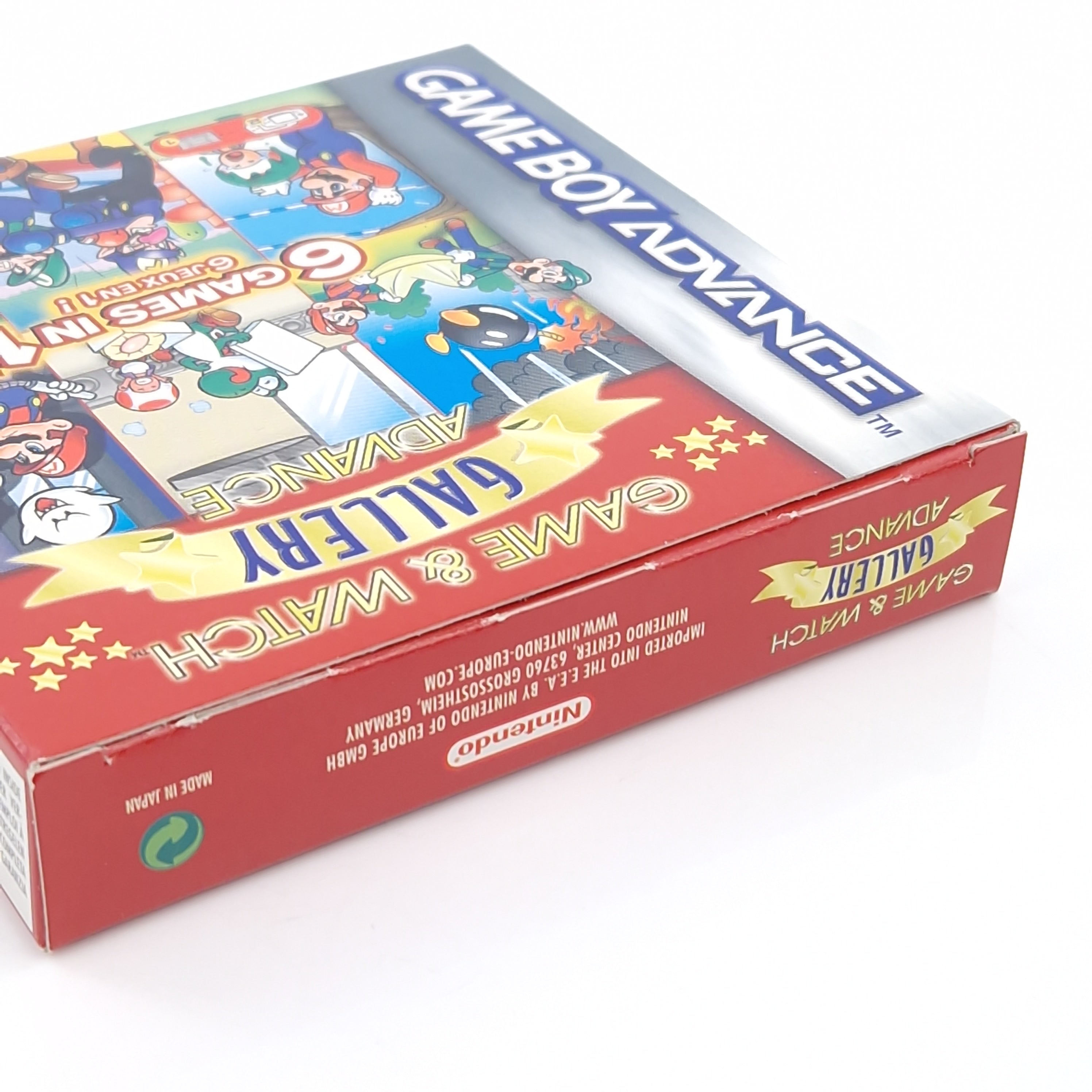 Game Boy Advance Spiel – Game & Watch Gallery 6 (OVP)