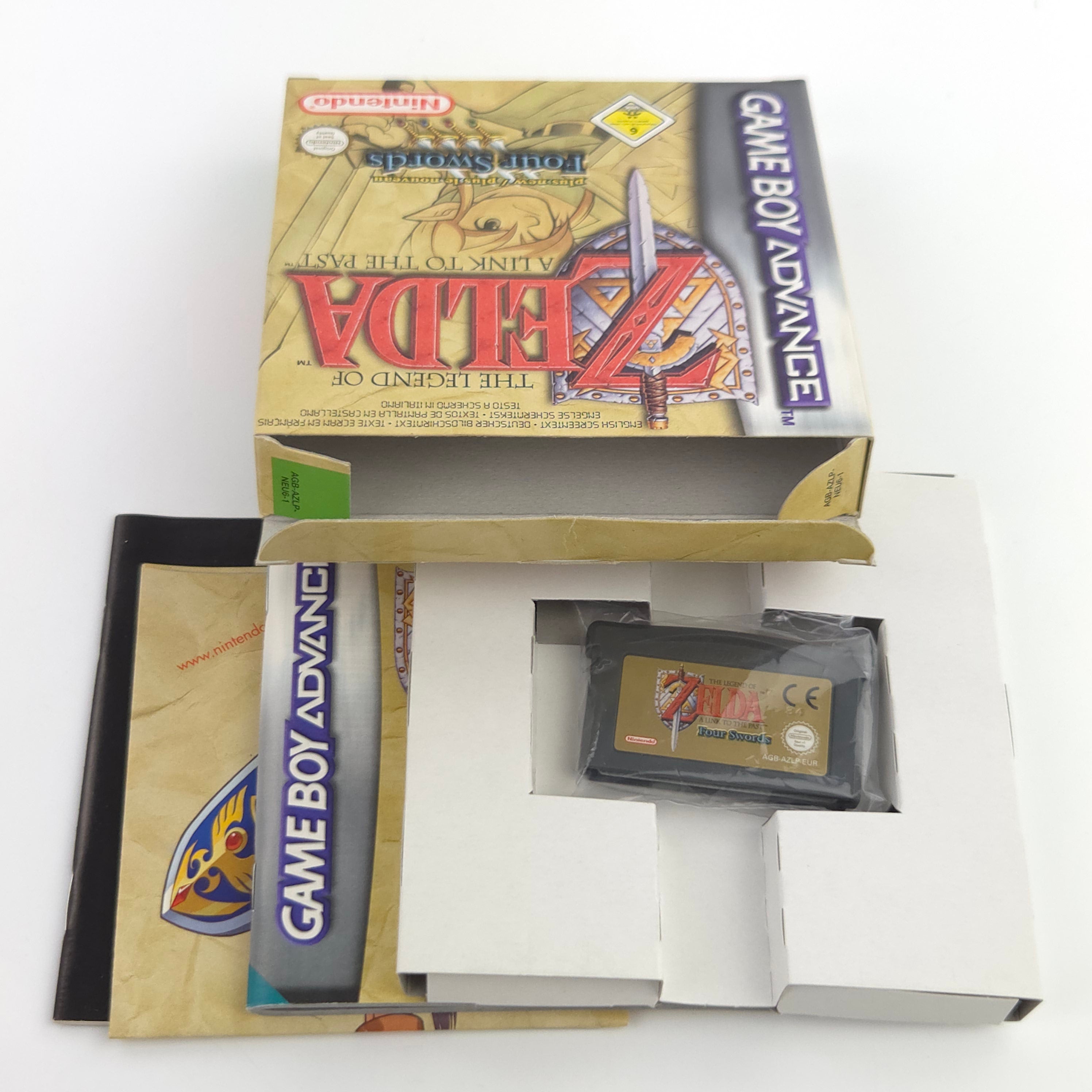 Game Boy Advance Spiel – Zelda A Link to the Past OVP