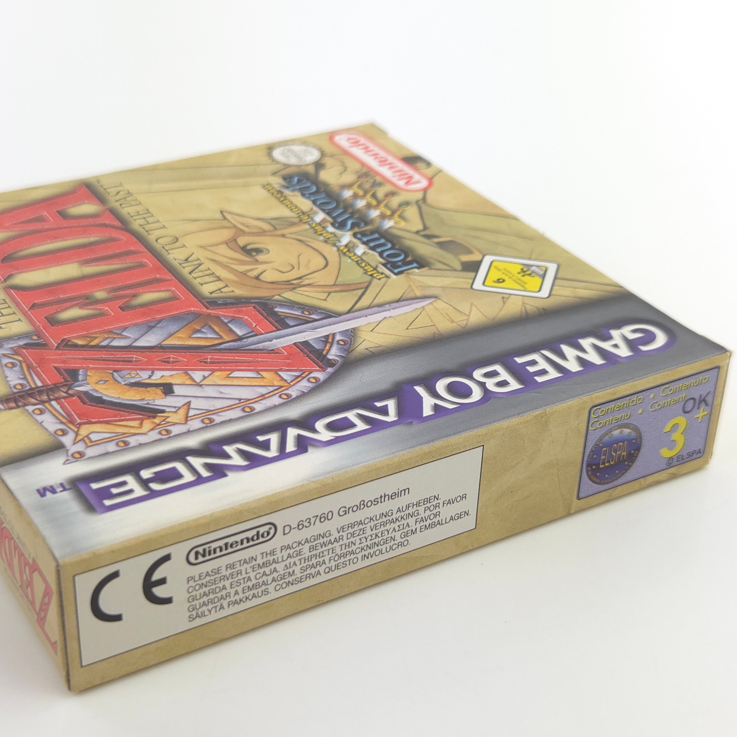 Game Boy Advance Spiel – Zelda A Link to the Past OVP