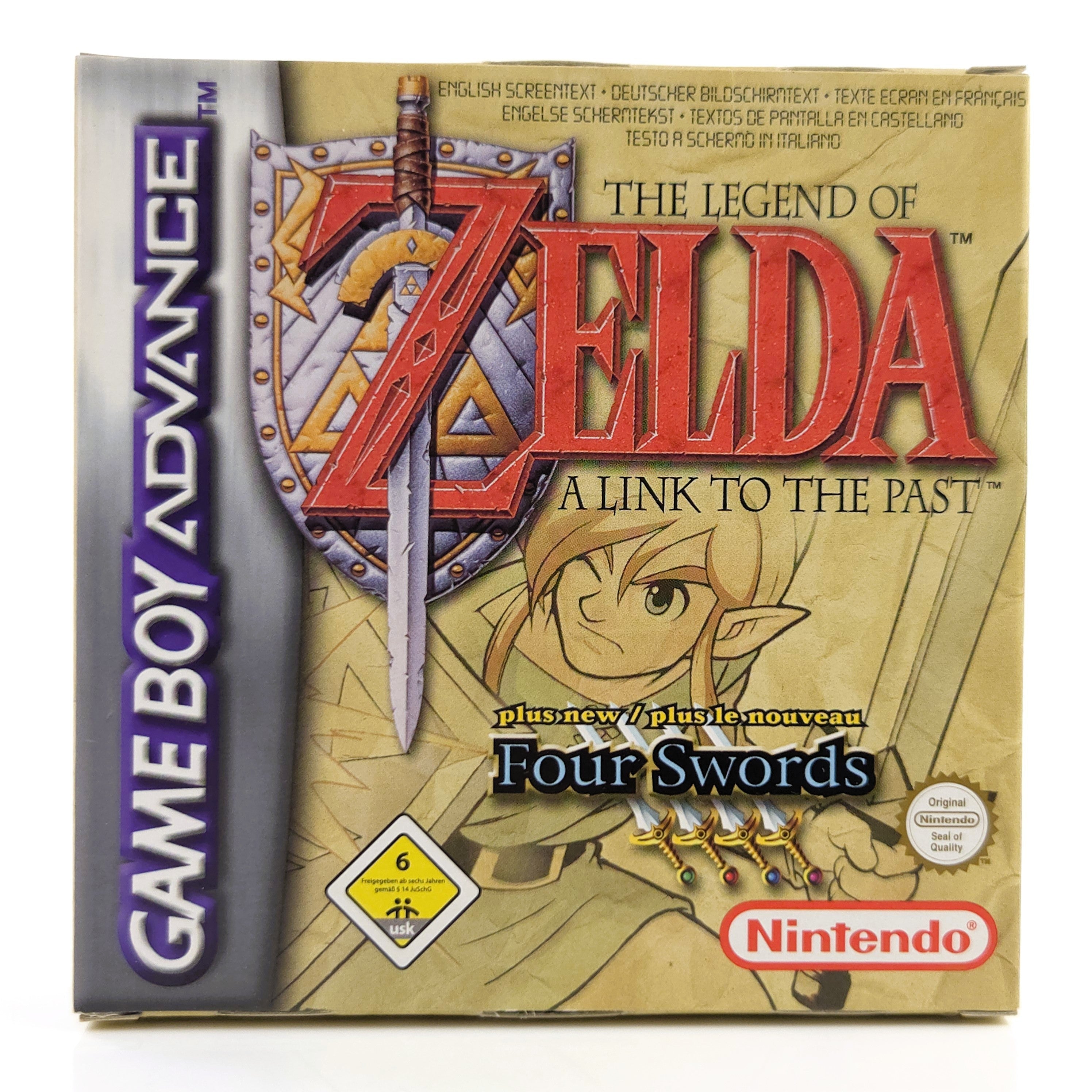 Game Boy Advance Spiel – Zelda A Link to the Past OVP