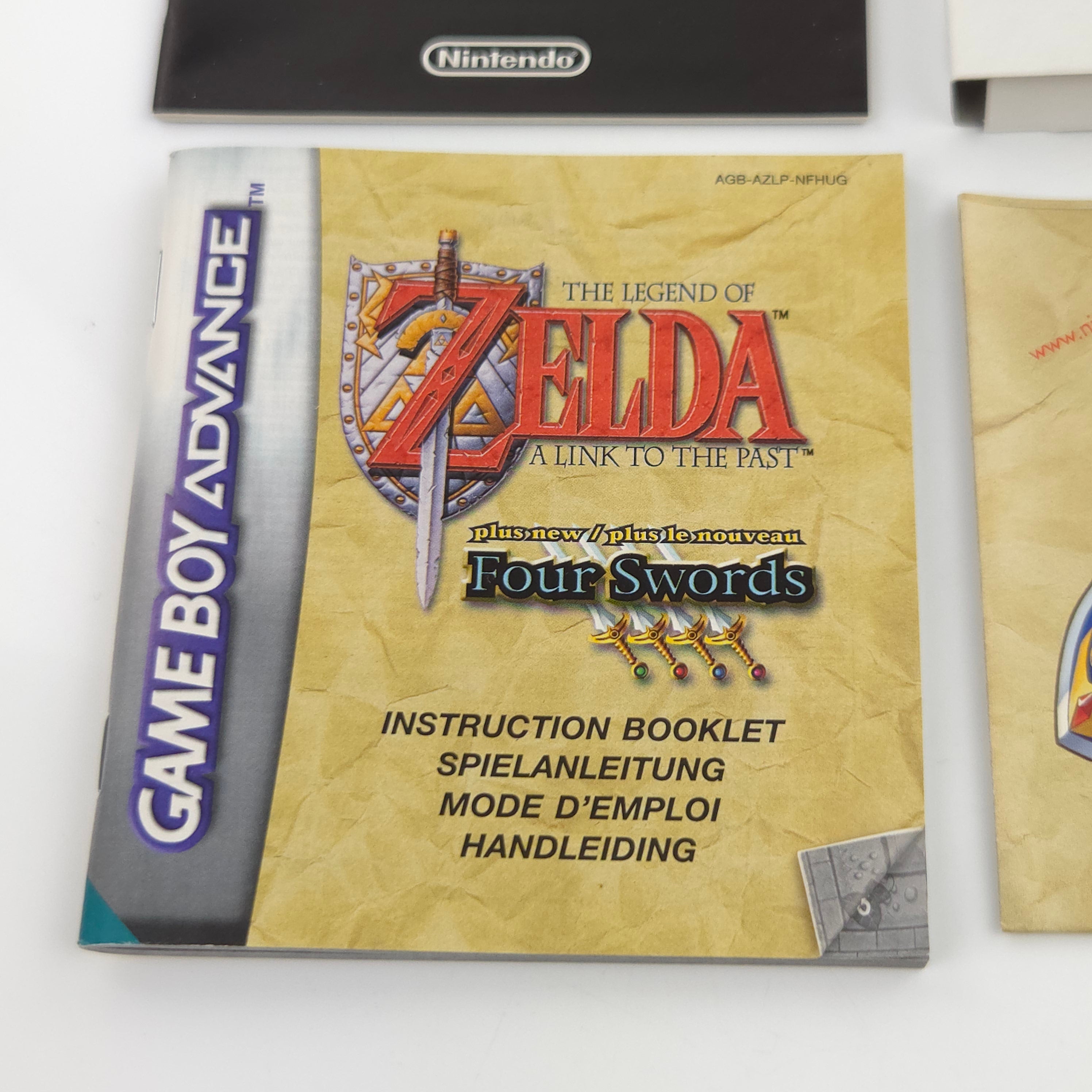 Game Boy Advance Spiel – Zelda A Link to the Past OVP
