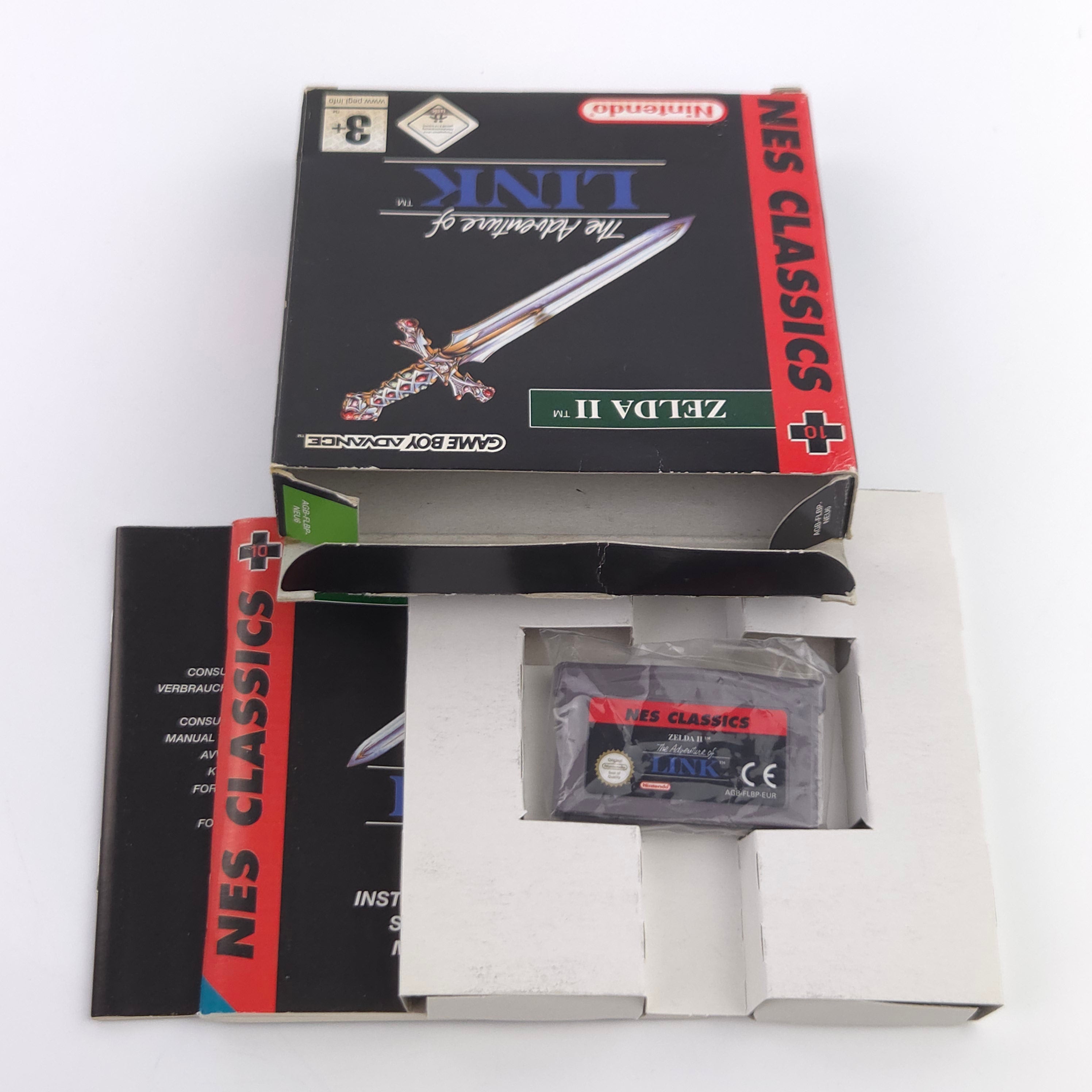 Game Boy Advance Spiel – Zelda II The Adventure of Link