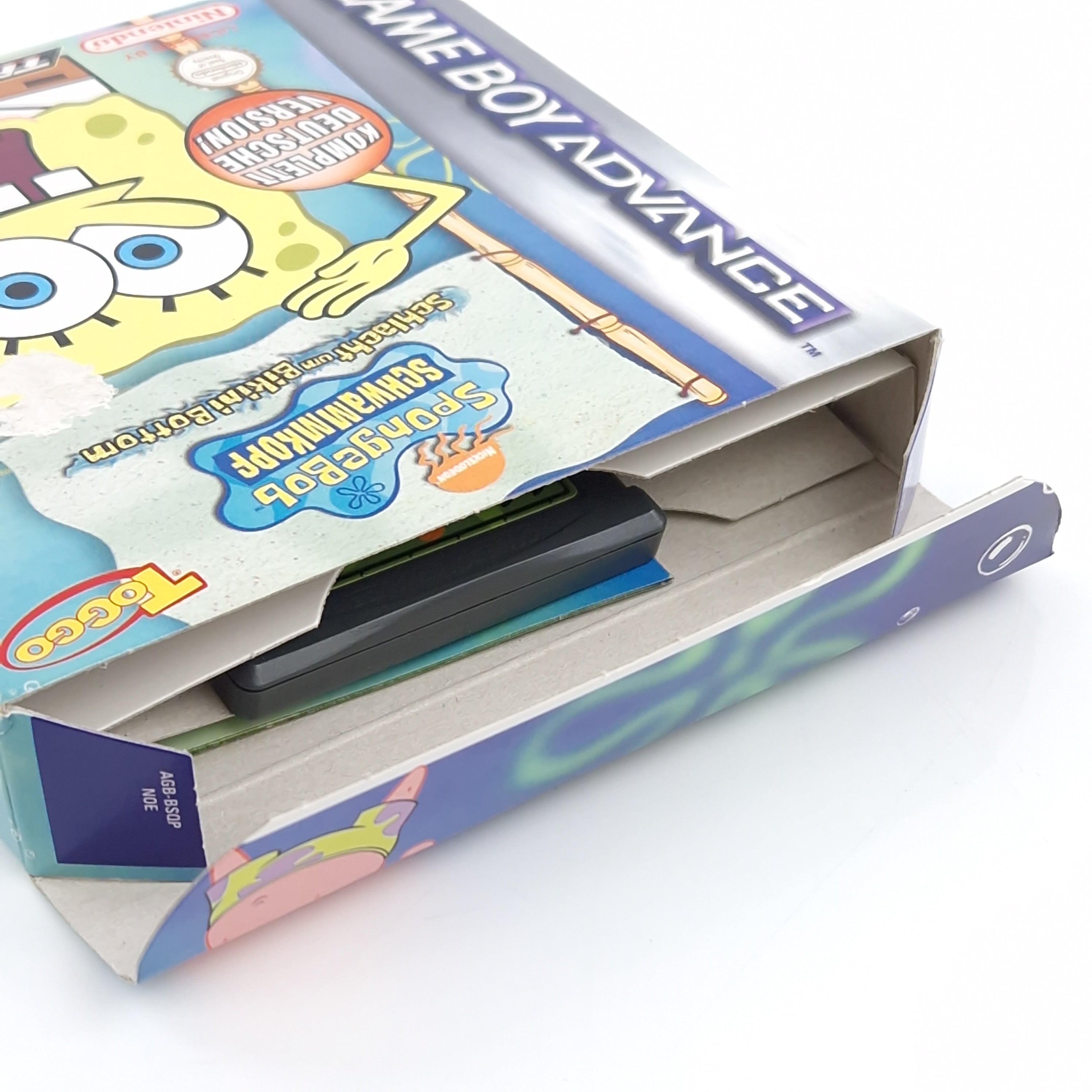 Game Boy Advance Spiel – Spongebob Schwammkopf OVP