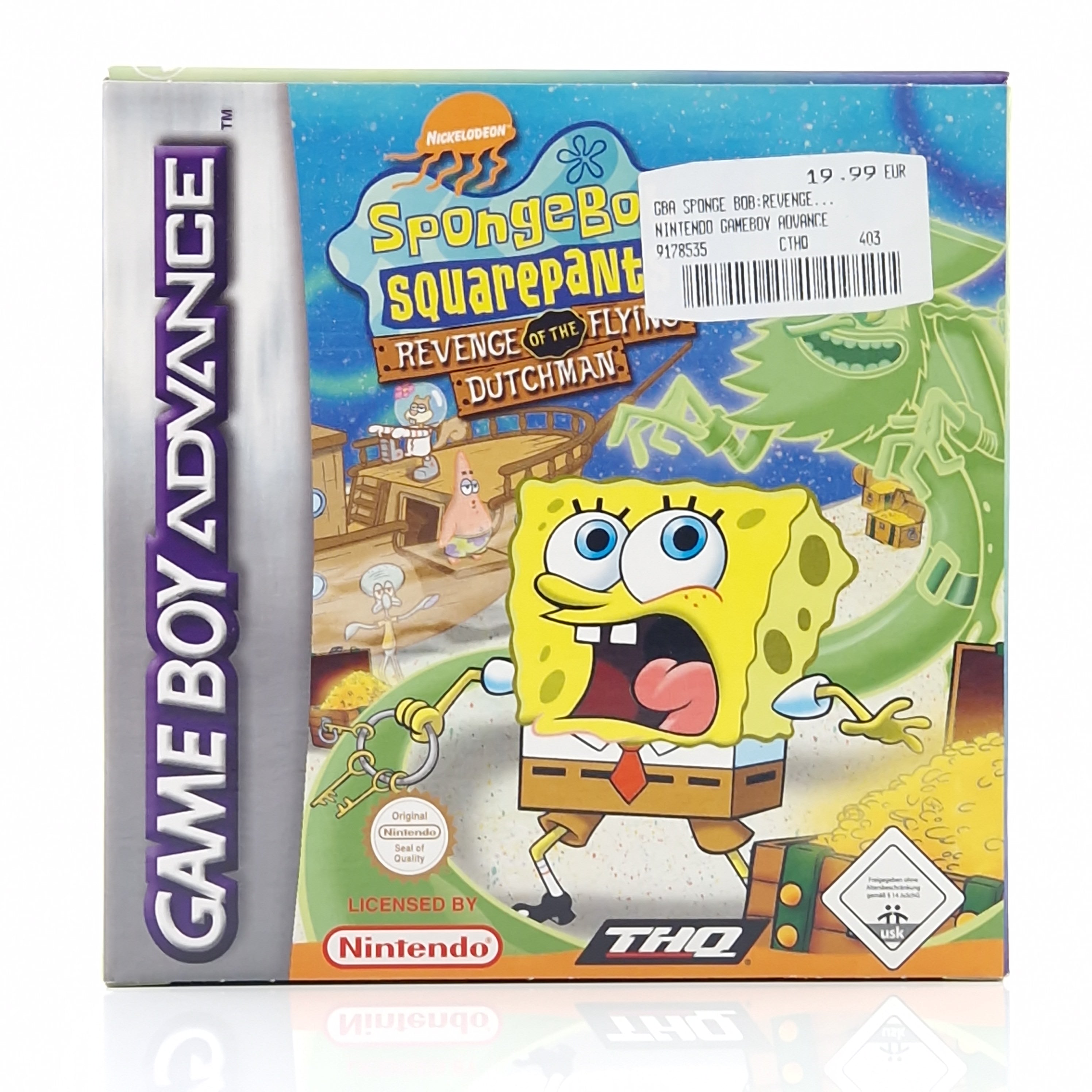 Game Boy Advance Spiel – Spongebob Revenge of the Flying Dutchman