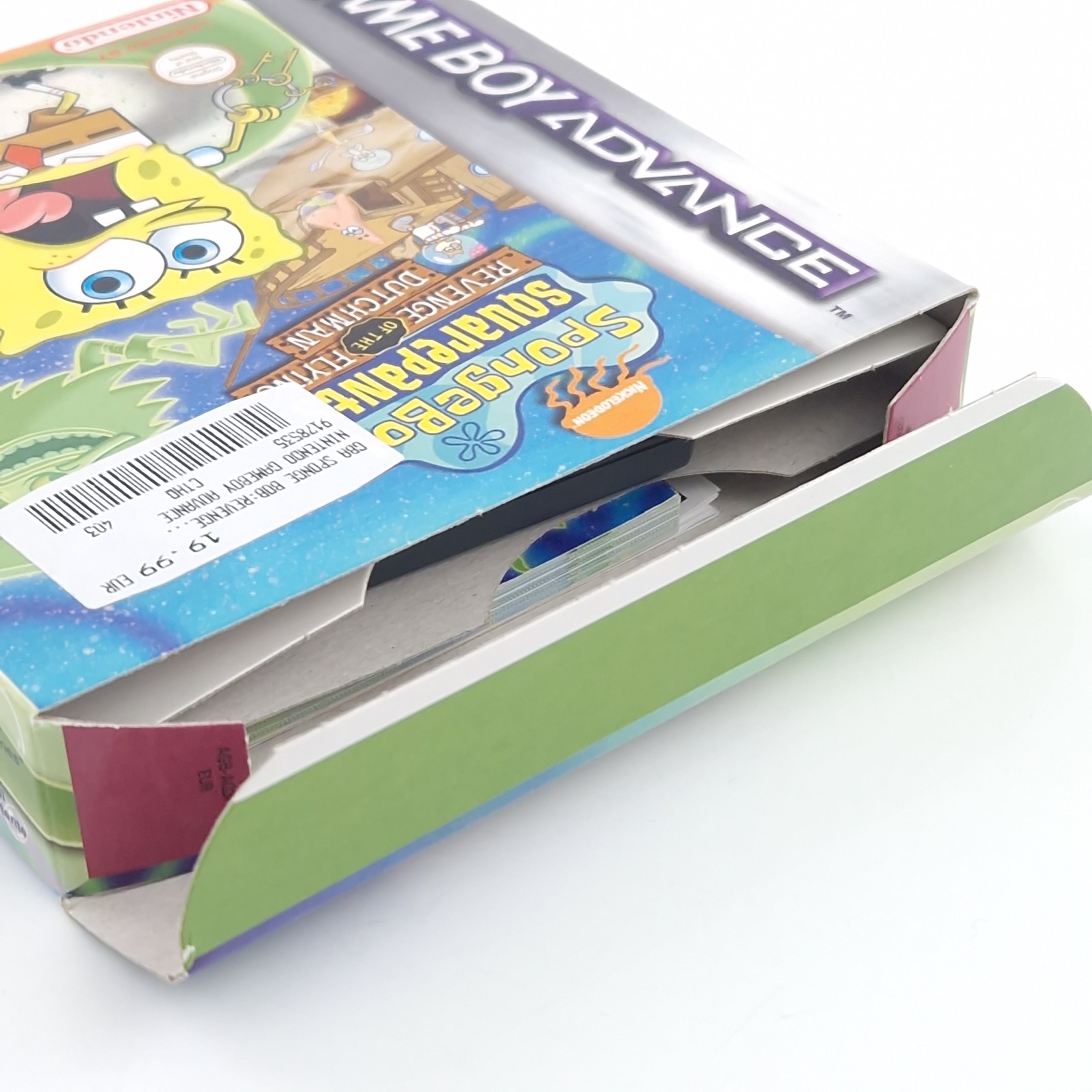 Game Boy Advance Spiel – Spongebob Revenge of the Flying Dutchman