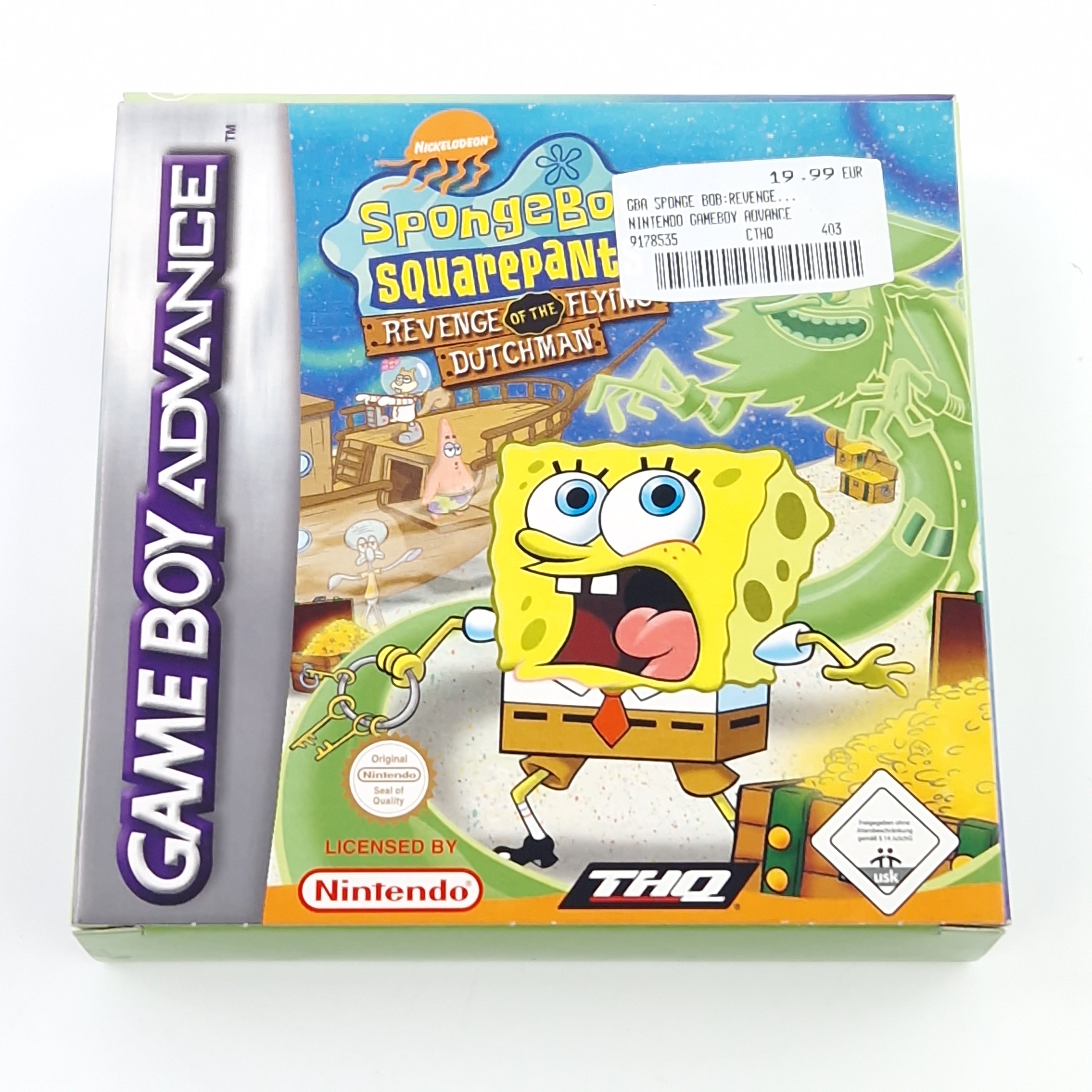 Game Boy Advance Spiel – Spongebob Revenge of the Flying Dutchman