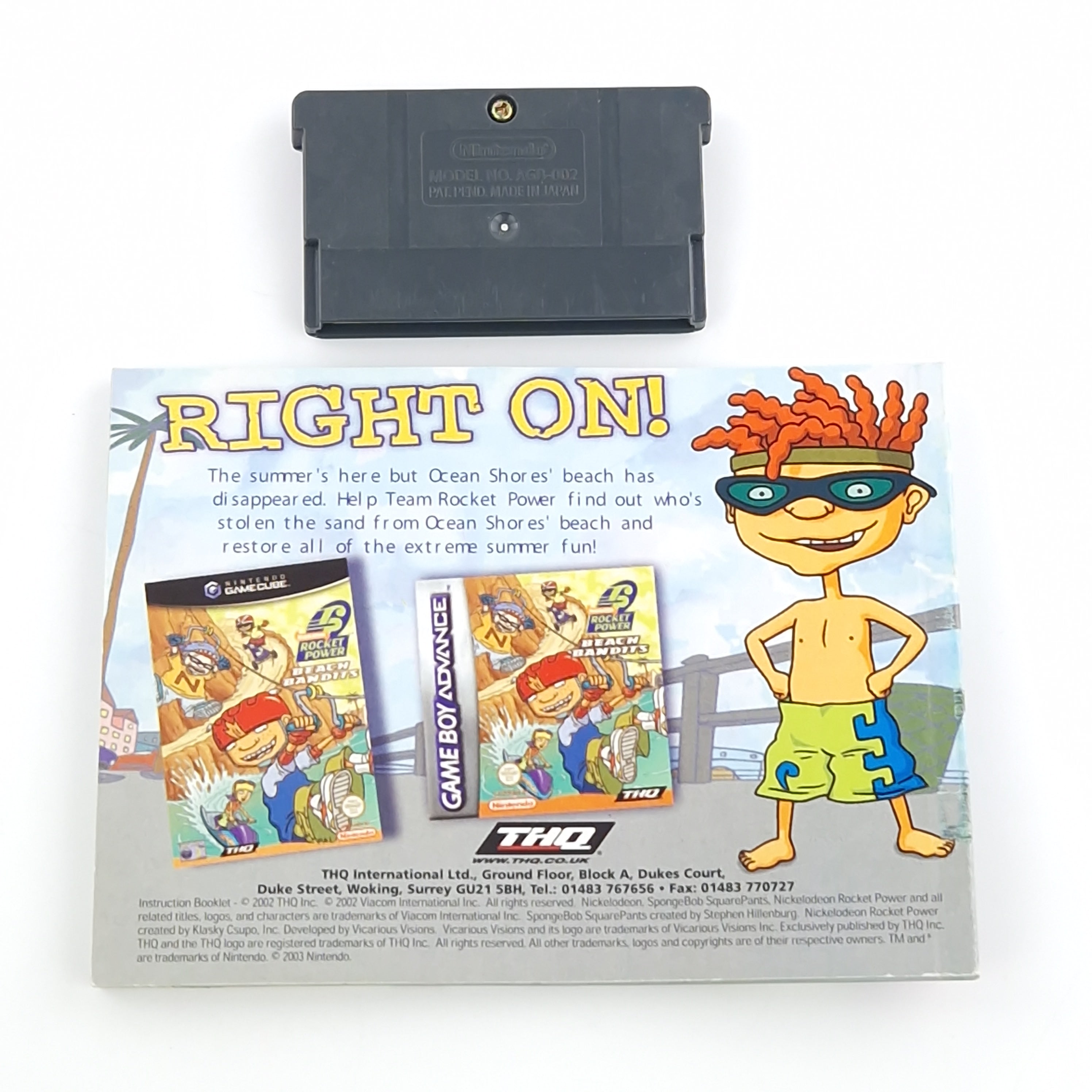 Game Boy Advance Spiel – Spongebob Revenge of the Flying Dutchman