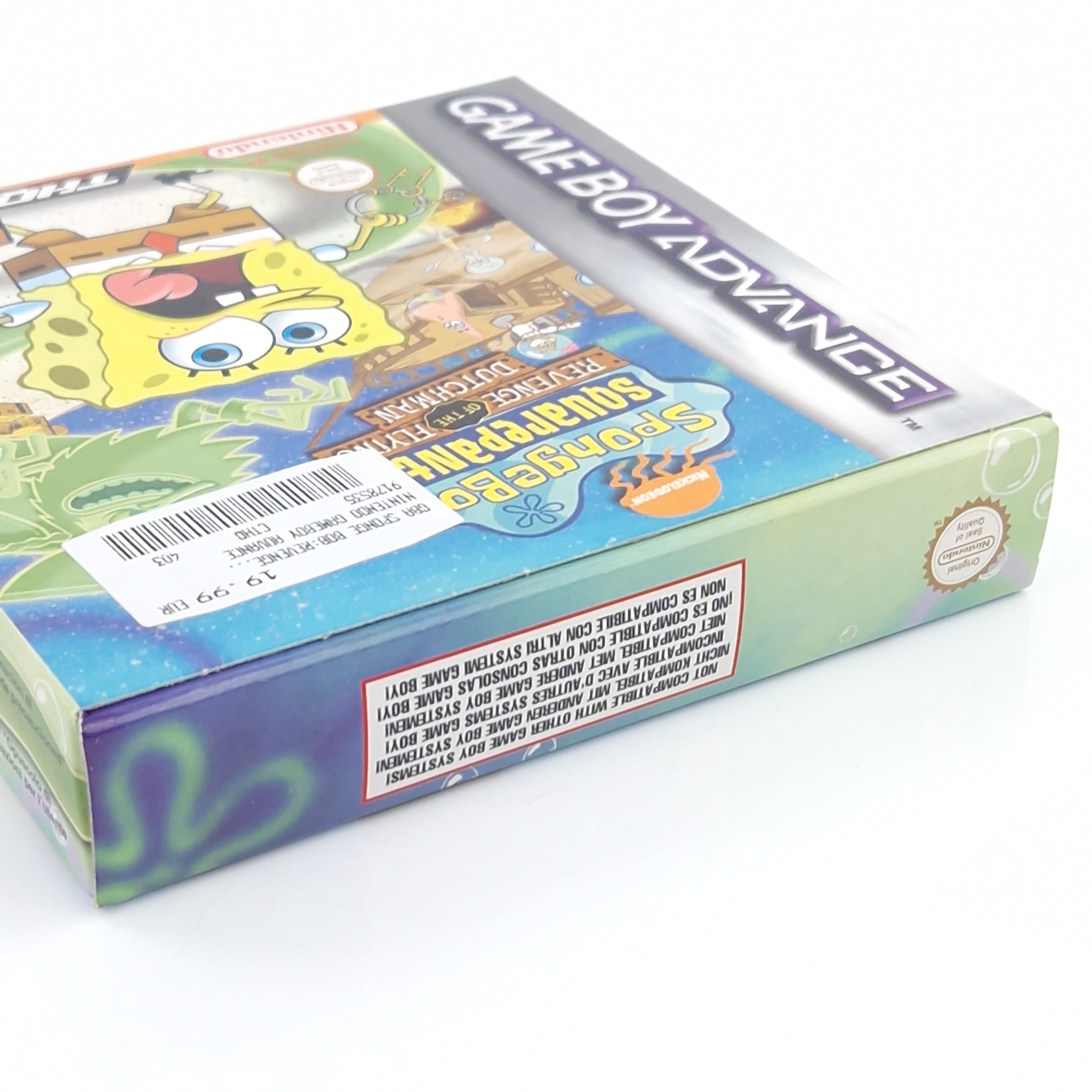 Game Boy Advance Spiel – Spongebob Revenge of the Flying Dutchman