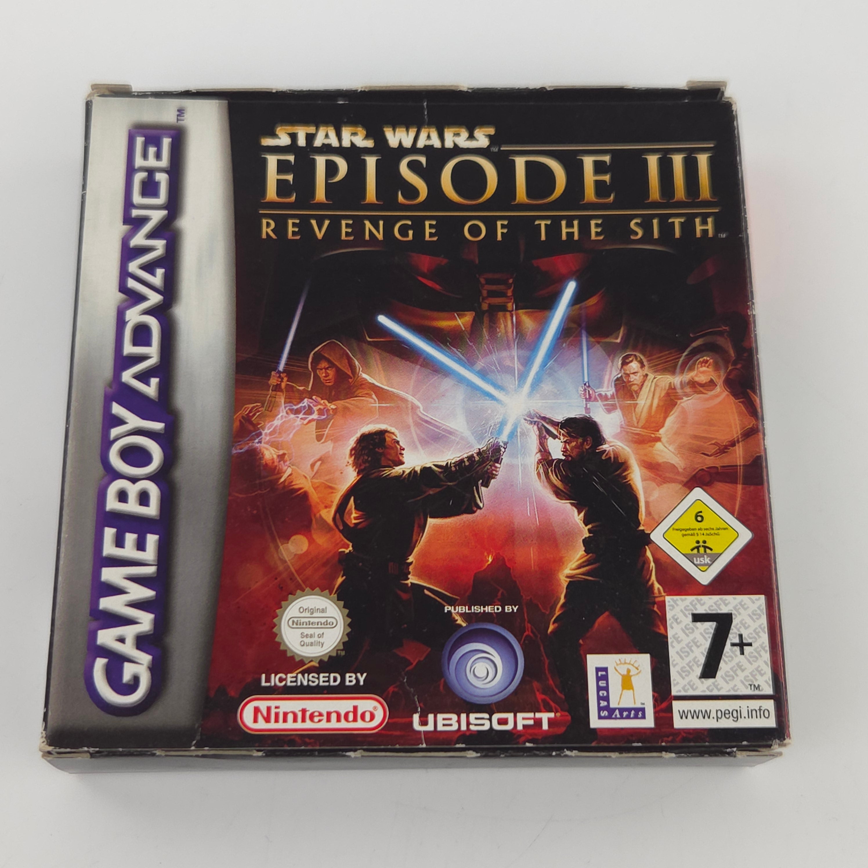 GBA Spiel Star Wars Episode III Revenge of the Sith PAL