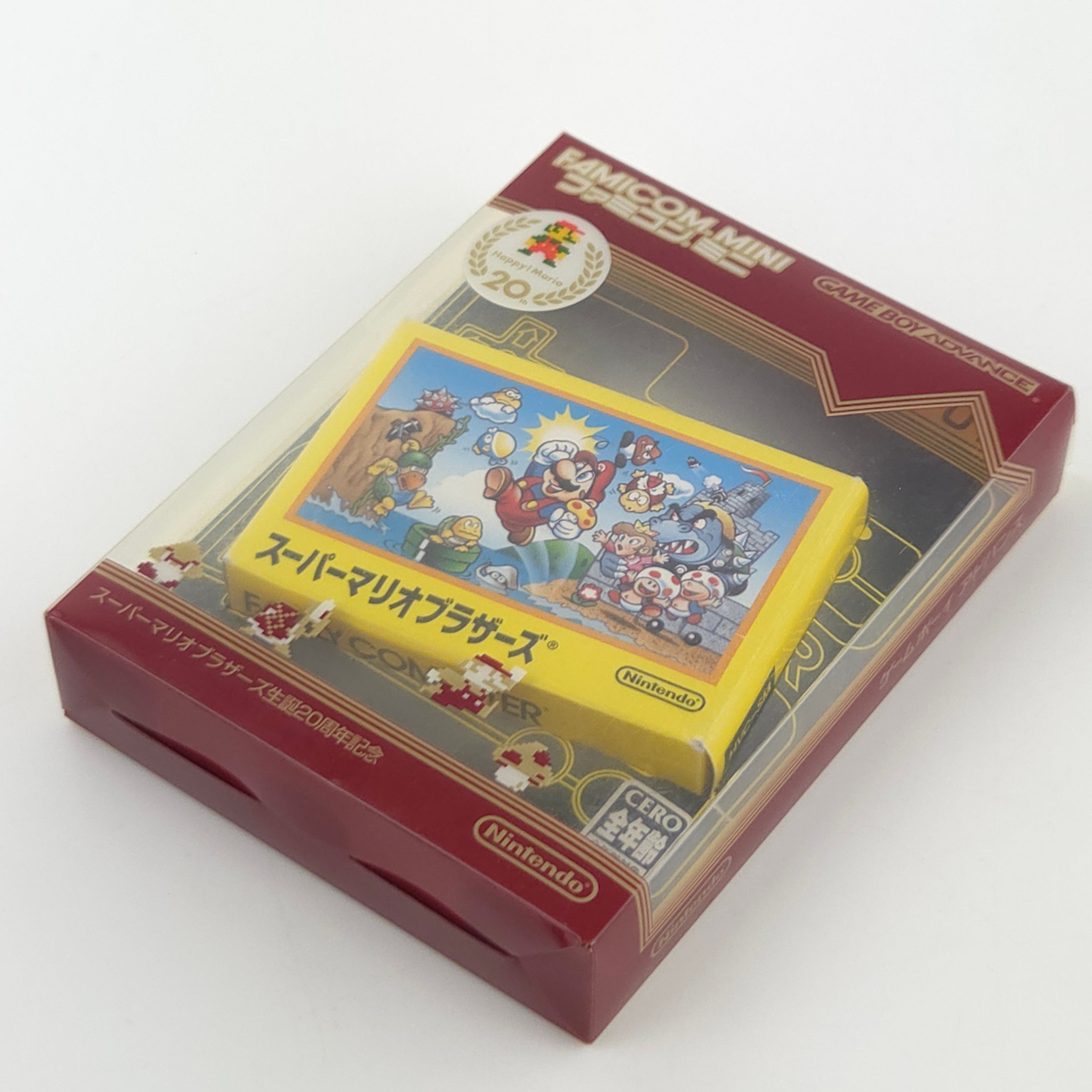 Game Boy Advance Spiel Super Mario Bros Famicom Mini OVP