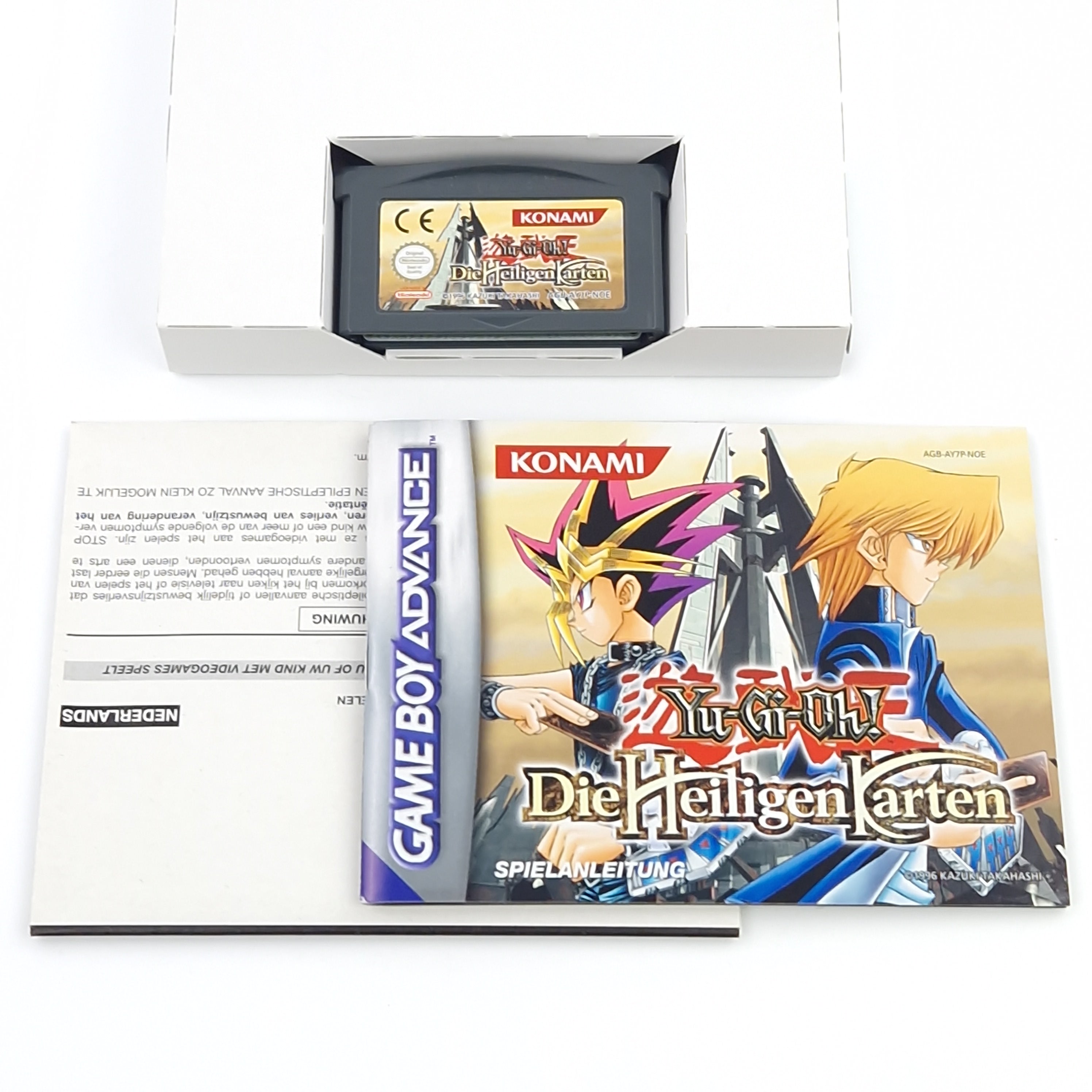 Game Boy Advance Spiel – Yu-Gi-Oh Die Heiligen Karten OVP PAL