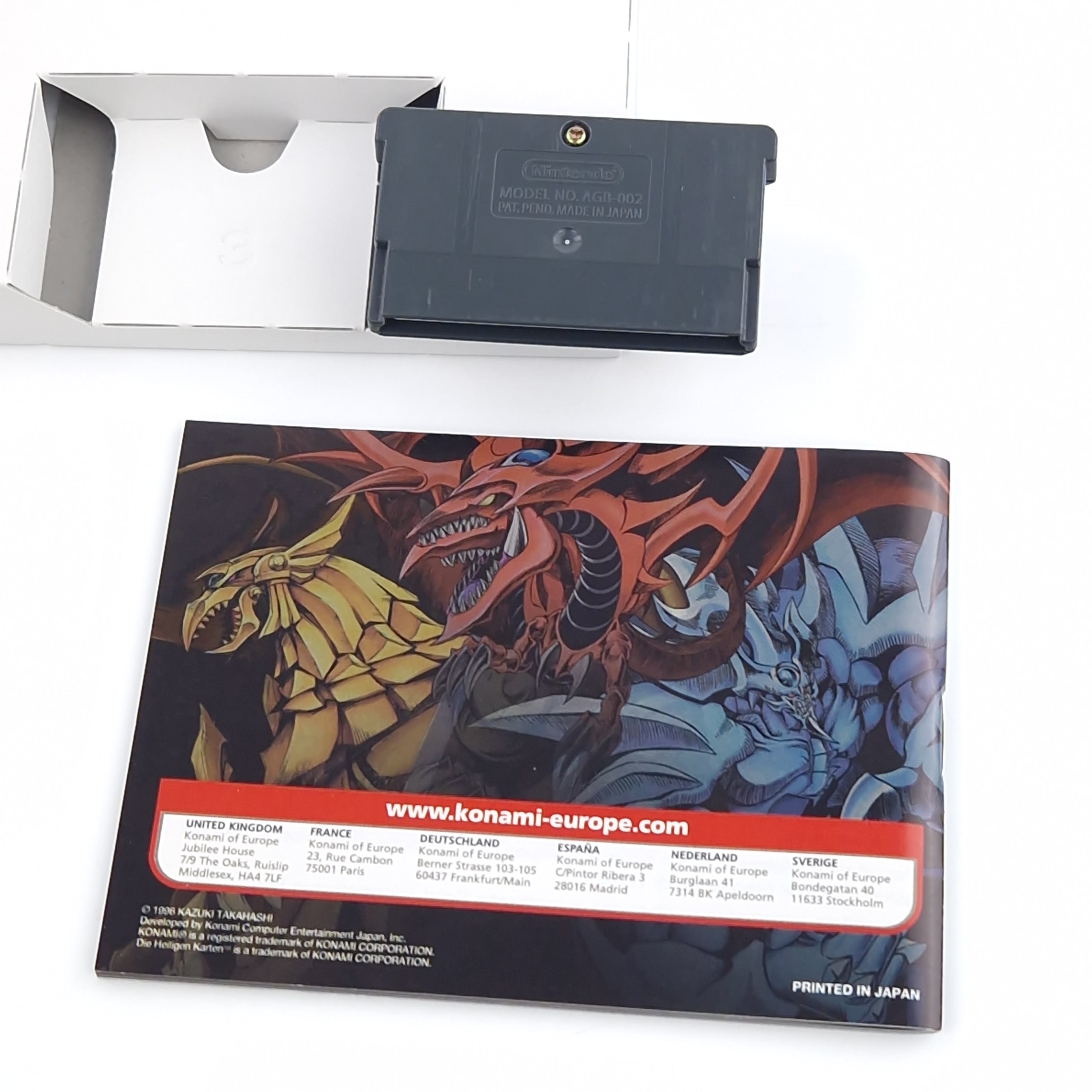Game Boy Advance Spiel – Yu-Gi-Oh Die Heiligen Karten OVP PAL