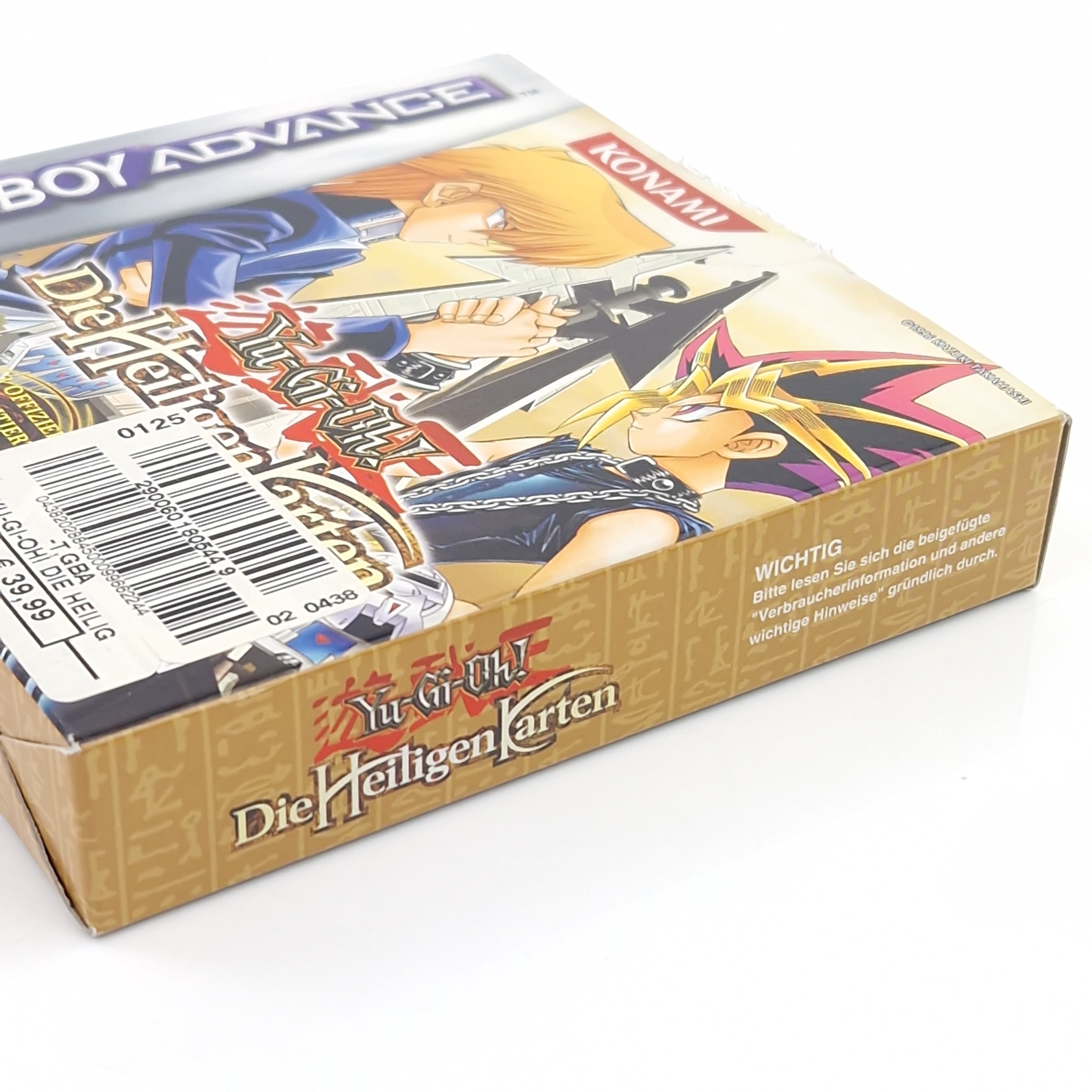 Game Boy Advance Spiel – Yu-Gi-Oh Die Heiligen Karten OVP PAL