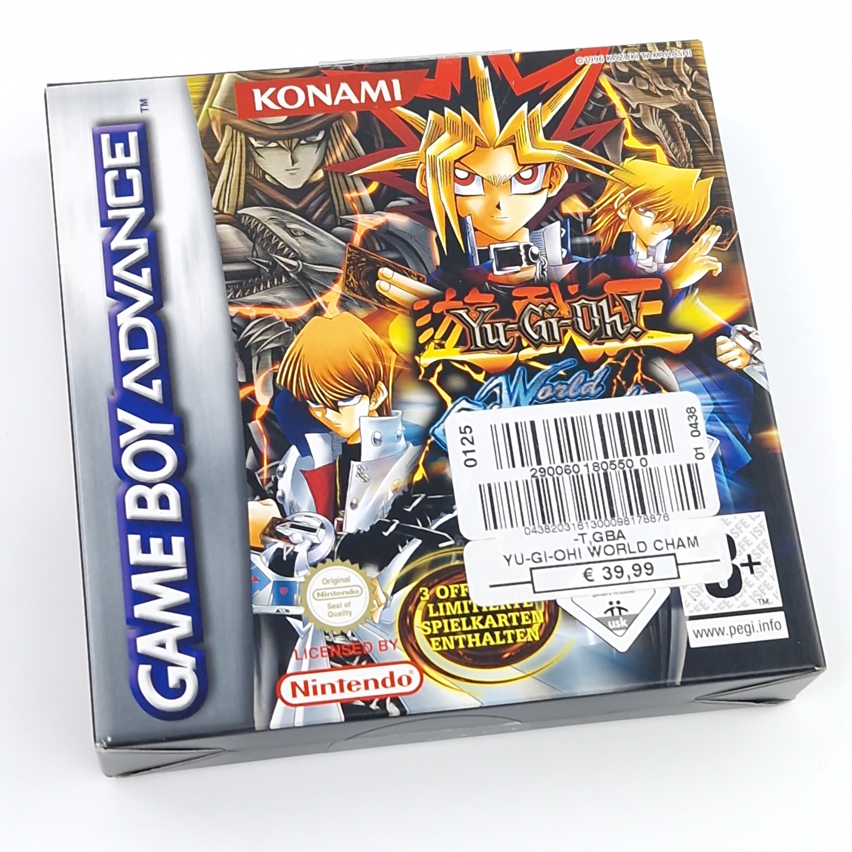 Game Boy Advance Spiel – Yu-Gi-Oh! World Championship 2004 OVP