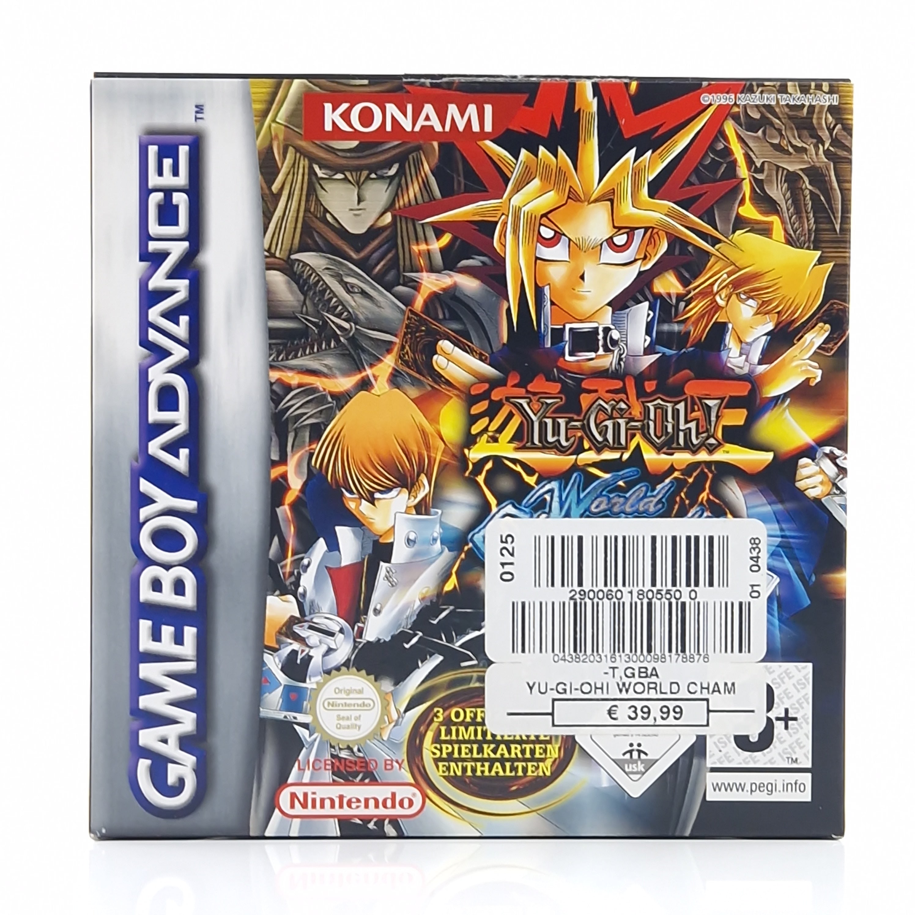 Game Boy Advance Spiel – Yu-Gi-Oh! World Championship 2004 OVP