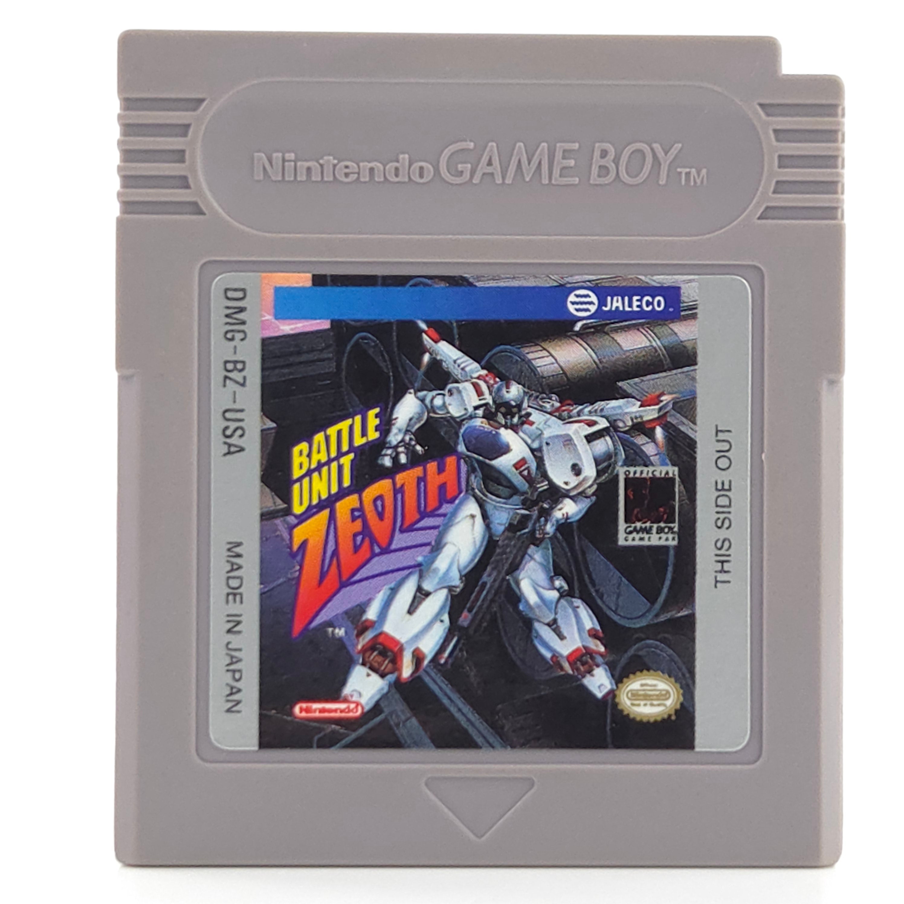 Game Boy Spiel Battle Unit Zeoth US Modul