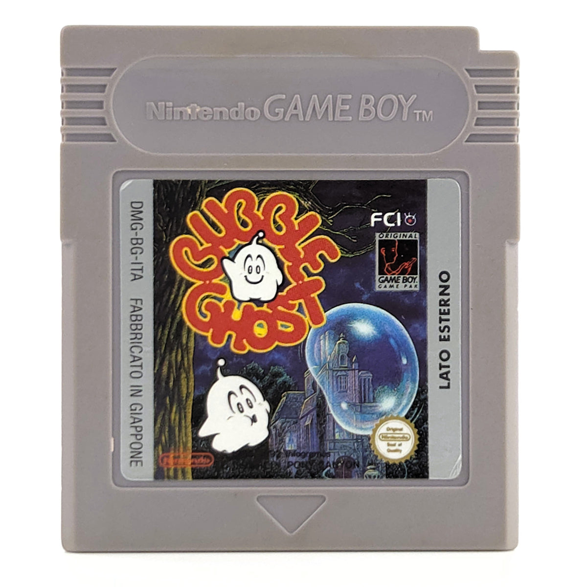 Nintendo Game Boy Spiel Bubble Ghost PAL ITA