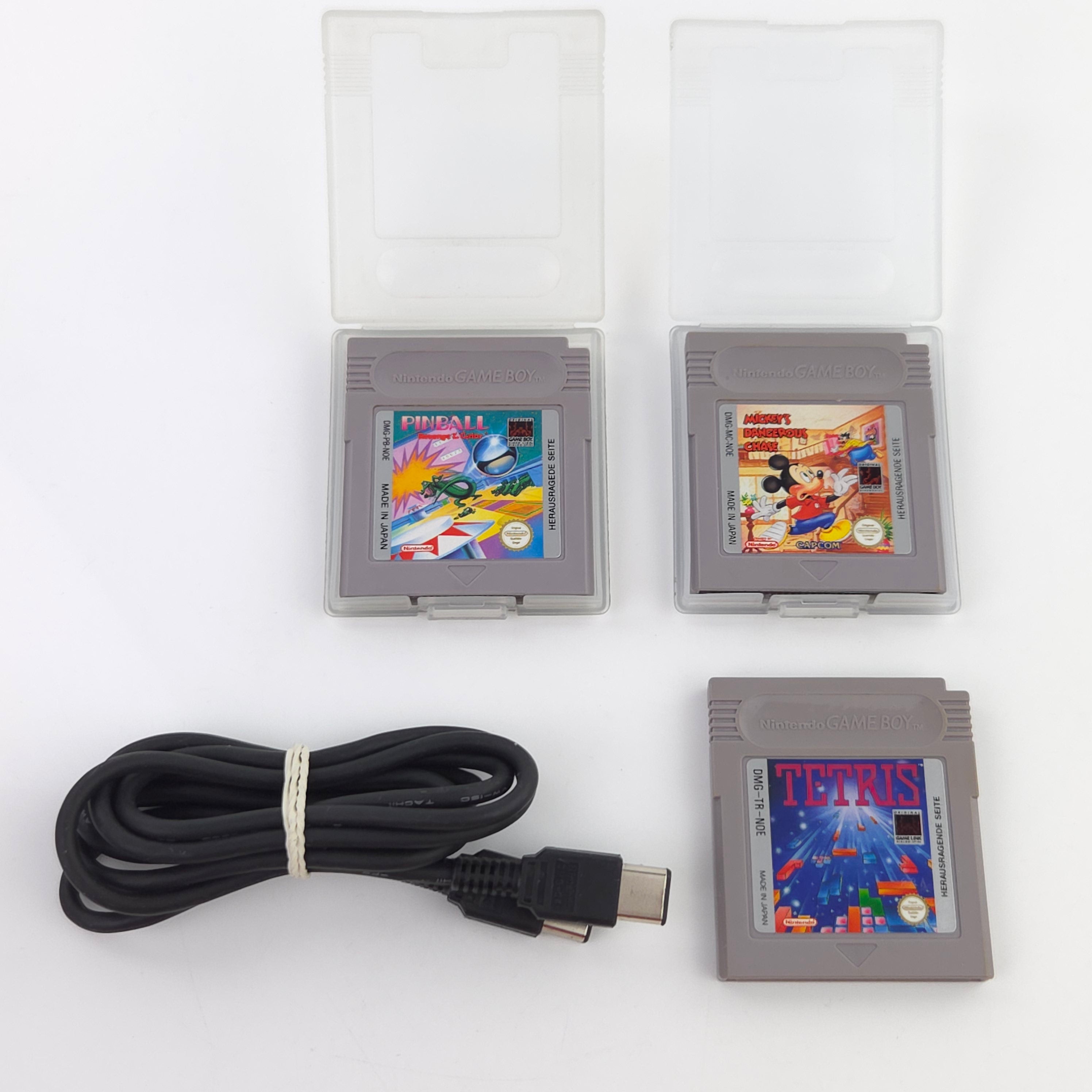 Nintendo Game Boy Konsole defekt OVP mit 3 Spielen PAL