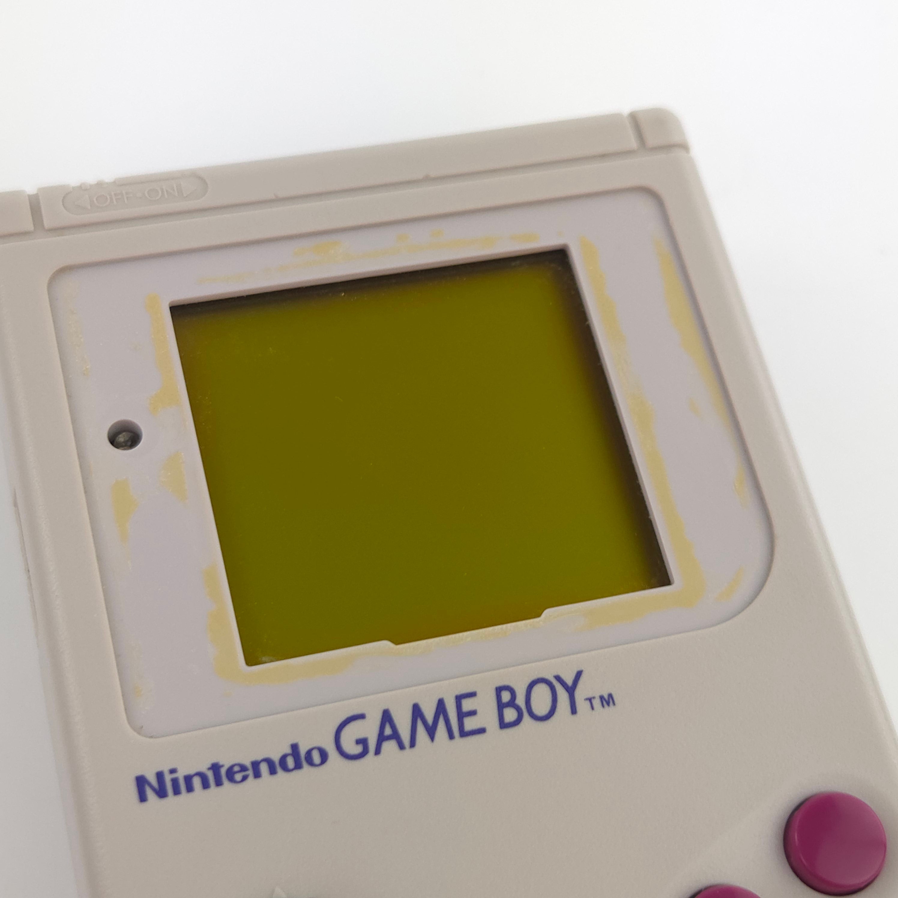 Nintendo Game Boy Konsole defekt OVP mit 3 Spielen PAL