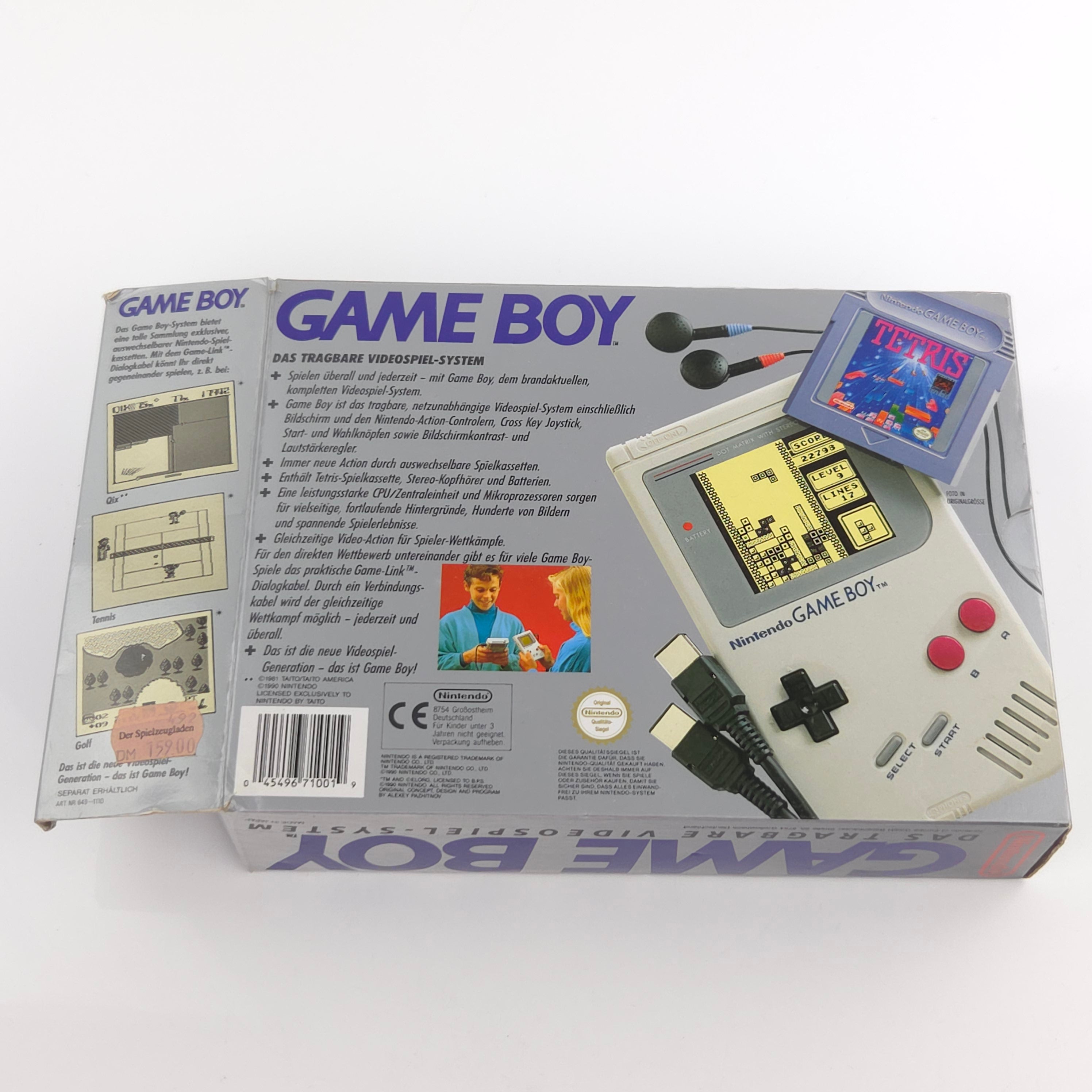 Nintendo Game Boy Konsole defekt OVP mit 3 Spielen PAL