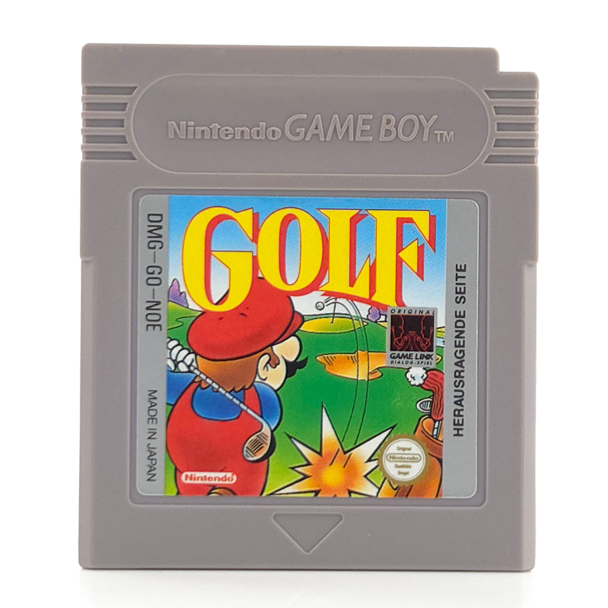 Game Boy Spiel Golf Modul PAL Gebrauchter Zustand