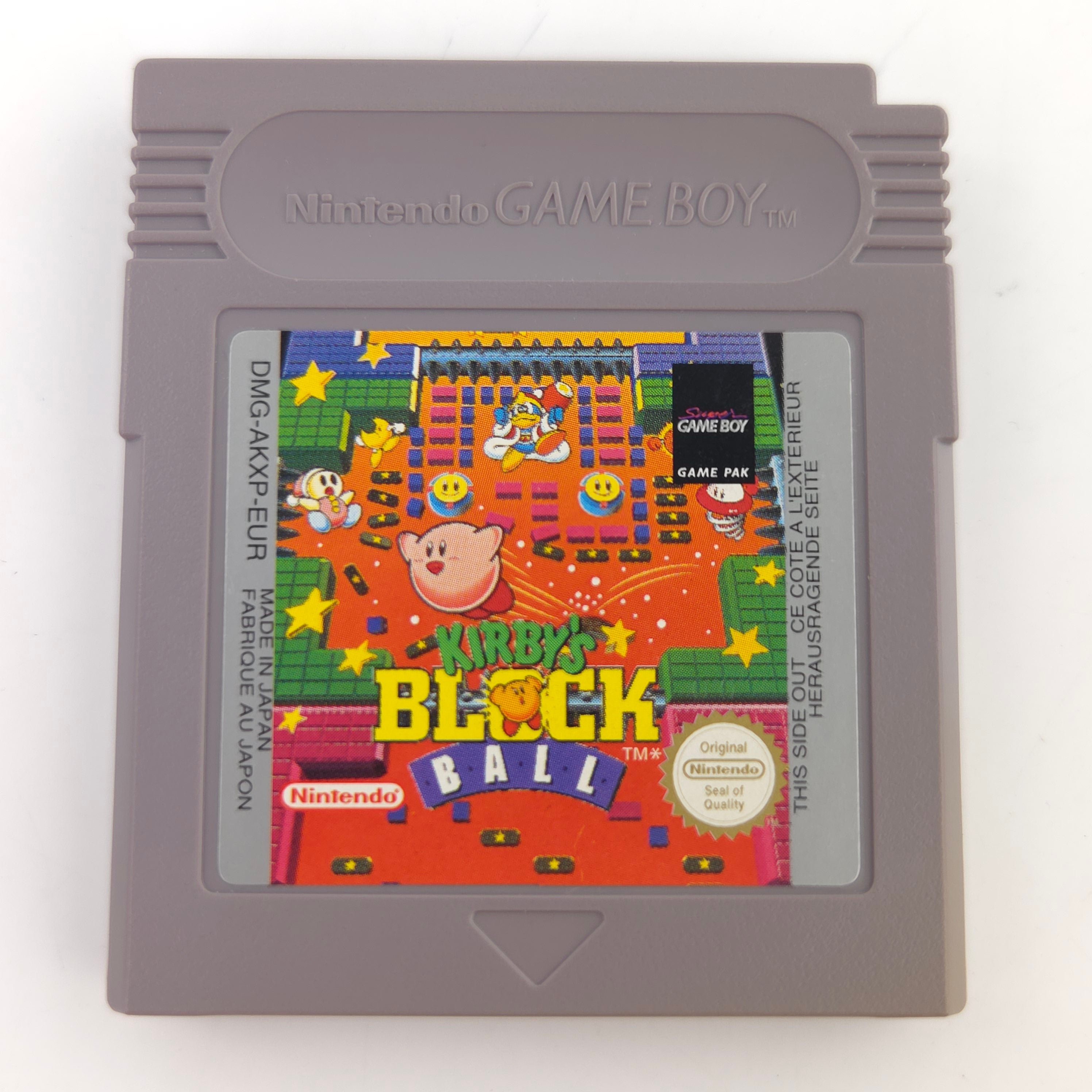 Nintendo Game Boy Spiel Kirbys Black Ball GB PAL EUR