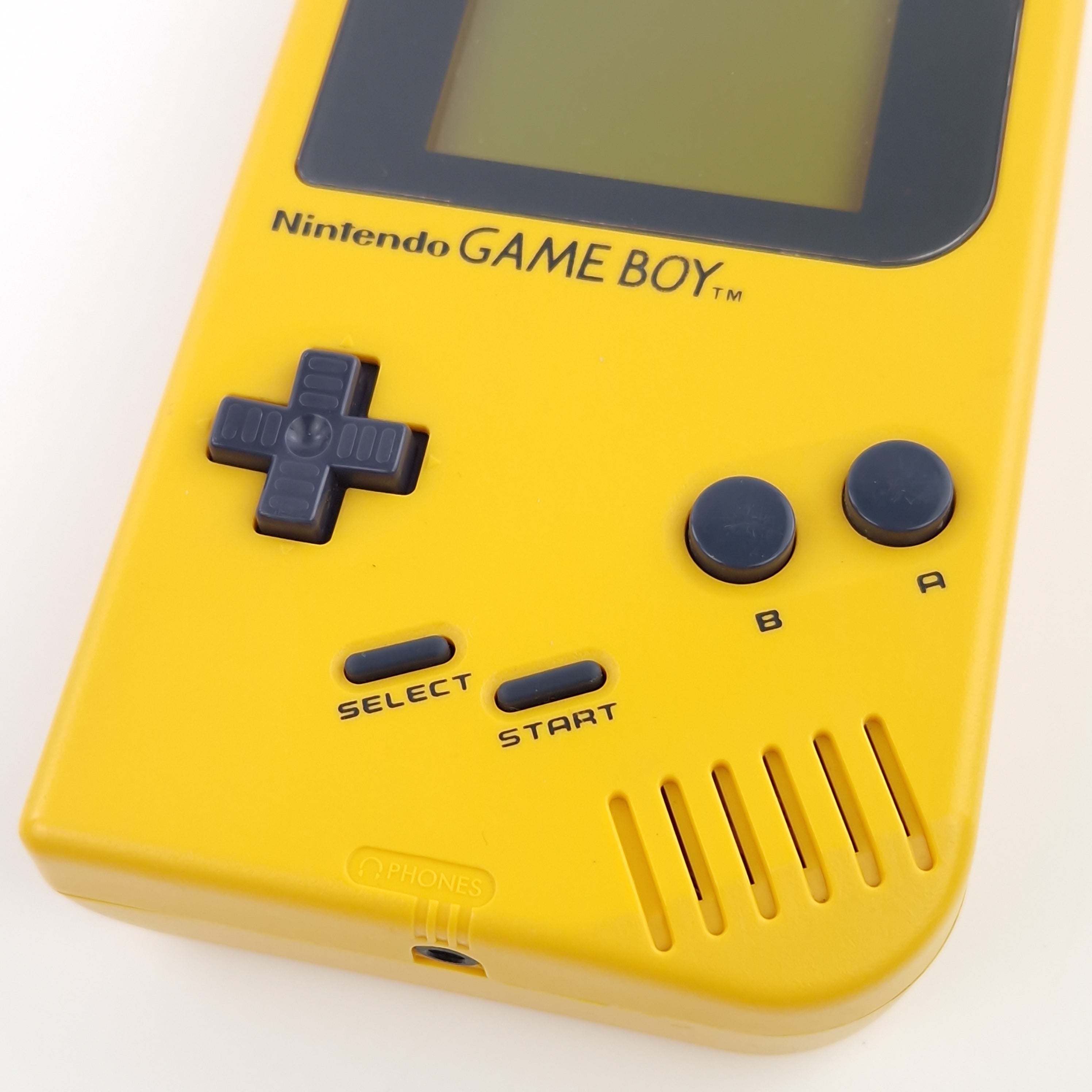 Nintendo Game Boy Konsole Banana JIM Gelb Play it Loud