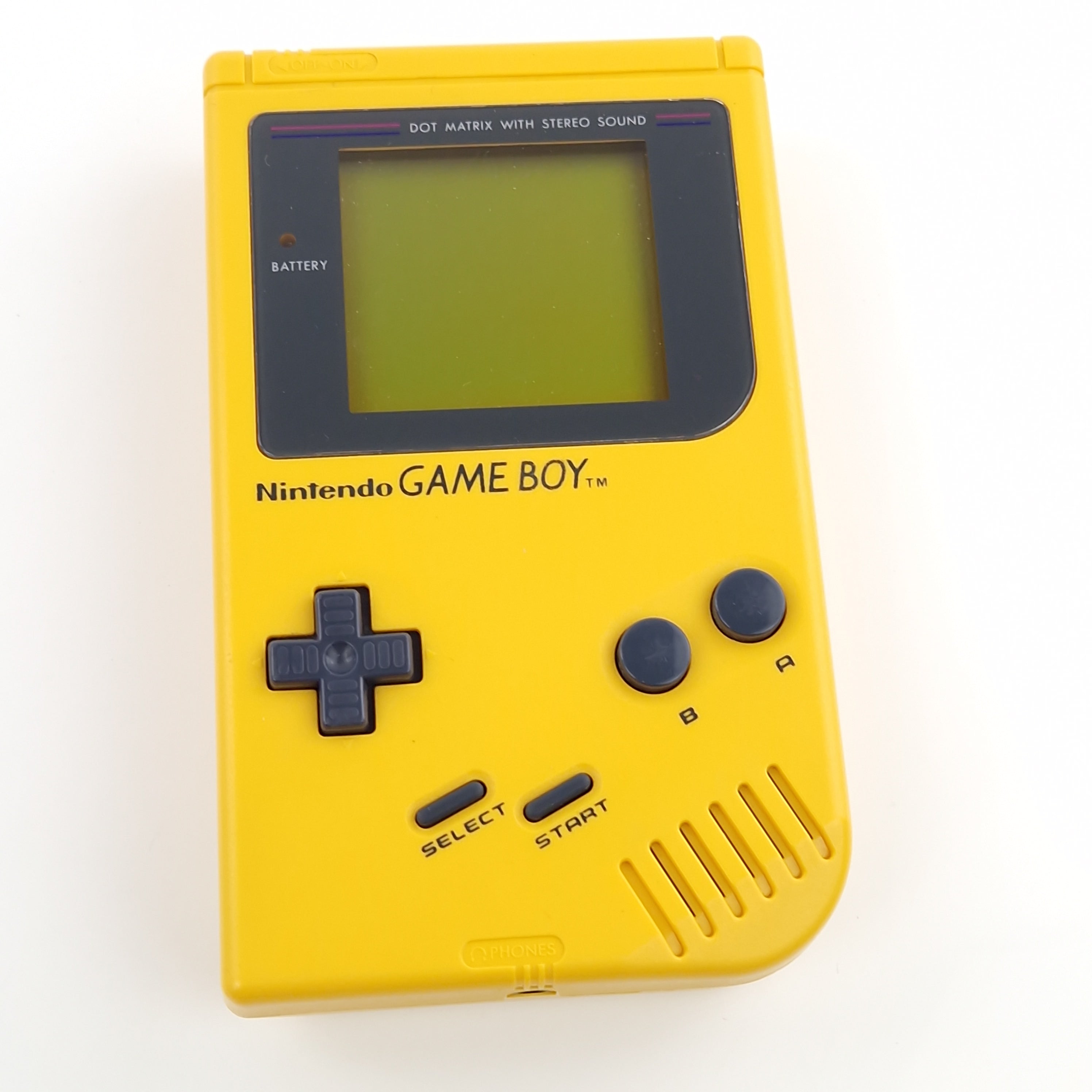 Nintendo Game Boy Konsole Banana JIM Gelb Play it Loud