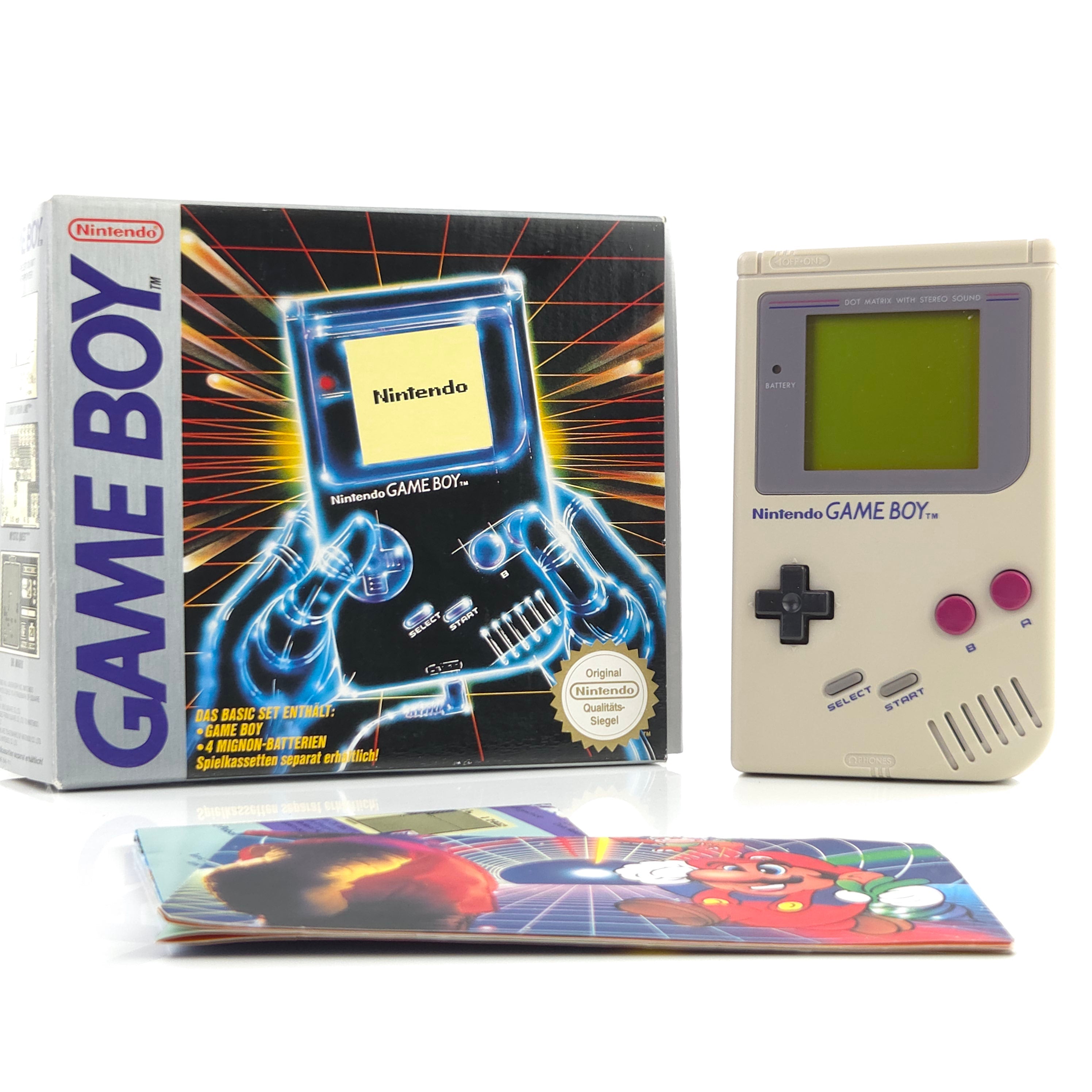 Game Boy Konsole Classic Base Set OVP PAL NOE teildefekt